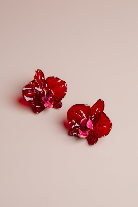 Orchid Earrings