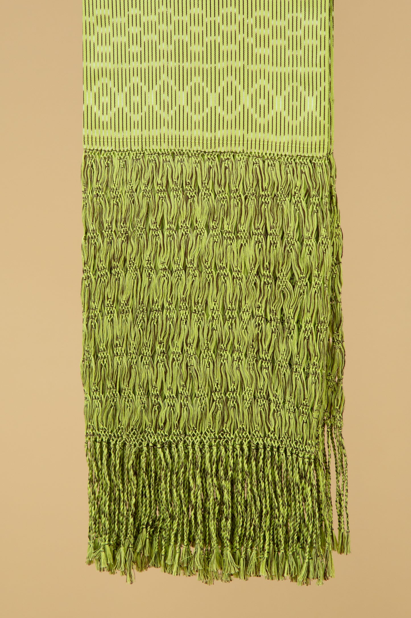 Large Rebozo - Chartreuse