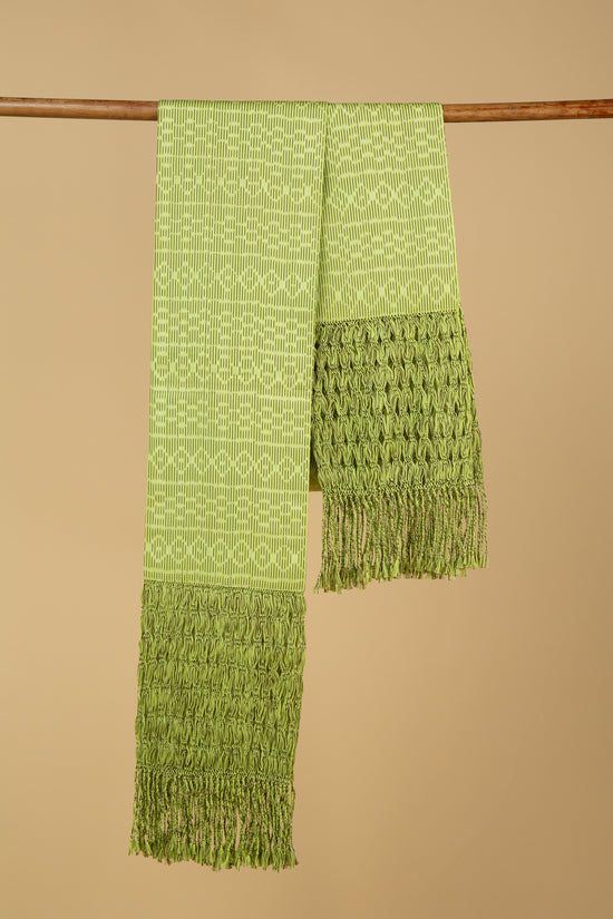 Large Rebozo - Chartreuse