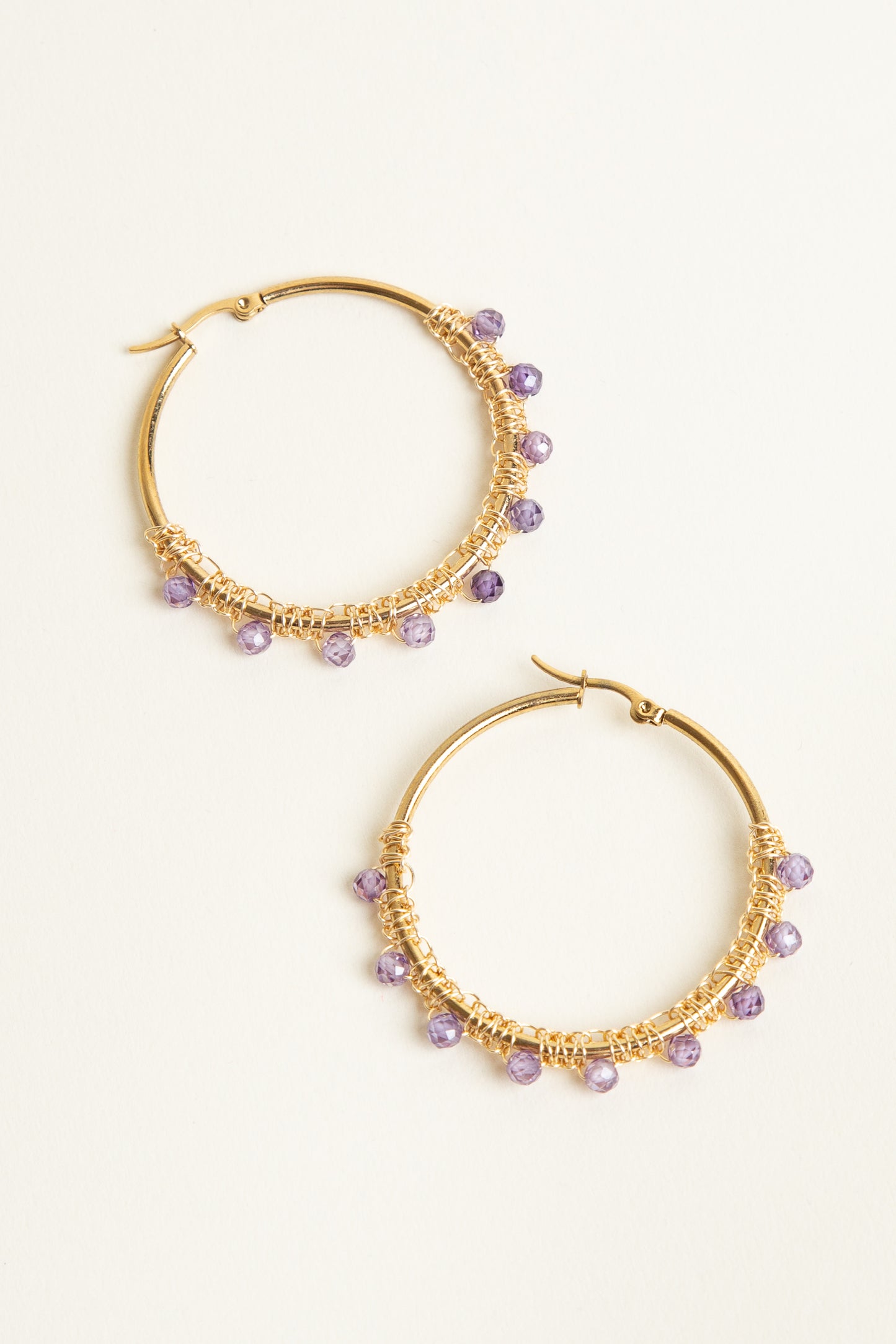 Lilia Hoop Earrings