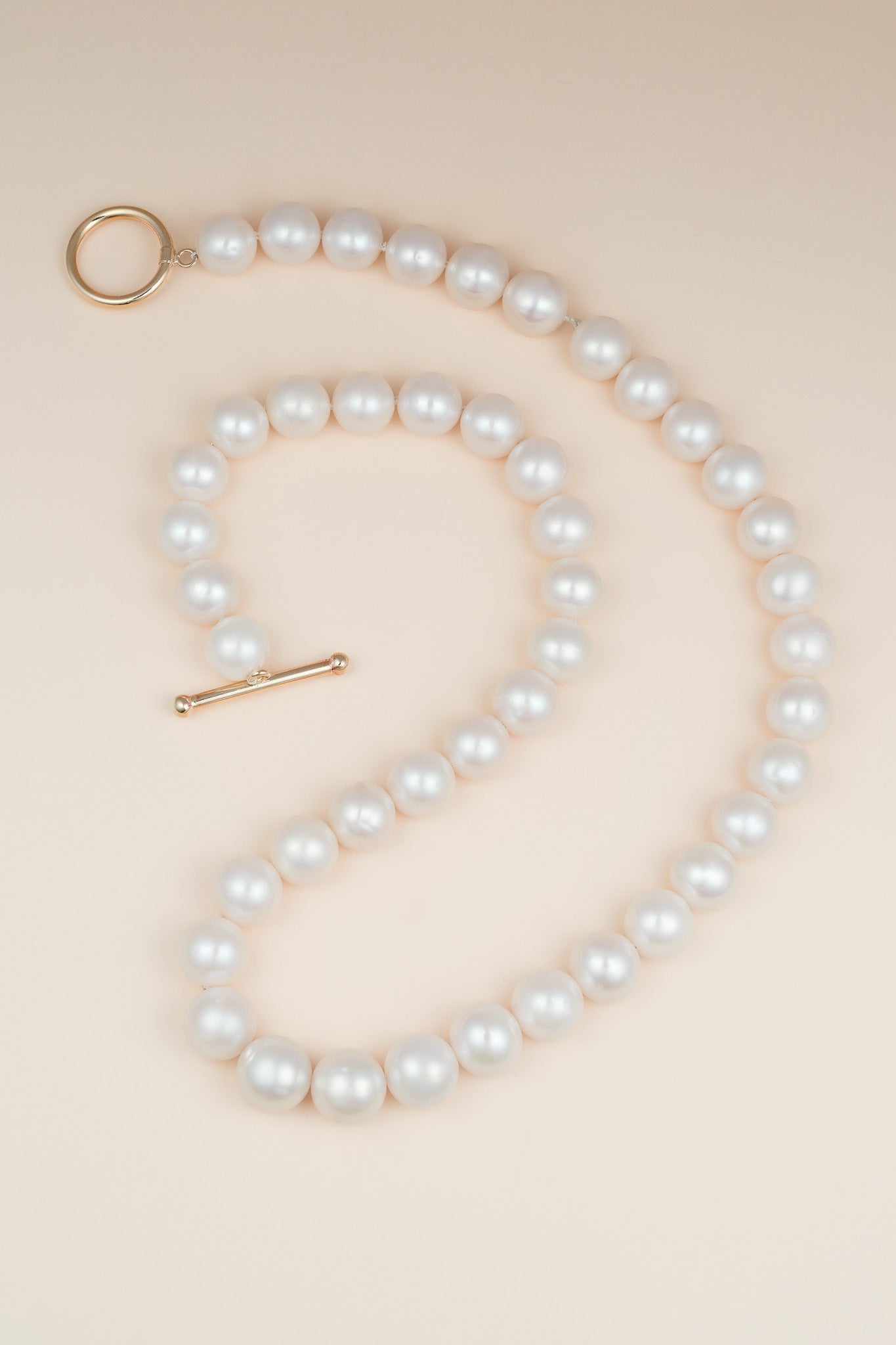 Abuelitas Large Pearl Necklace - Cadena Collective