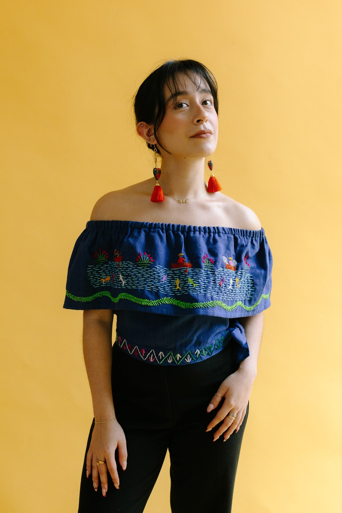 Blusa Campesina - Cadena Collective
