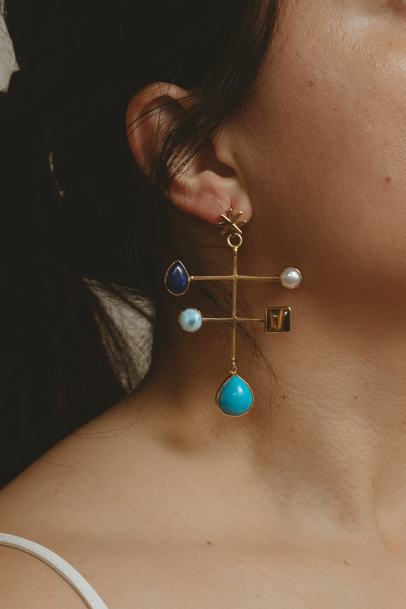 Caña Mobile Earrings - Cadena Collective