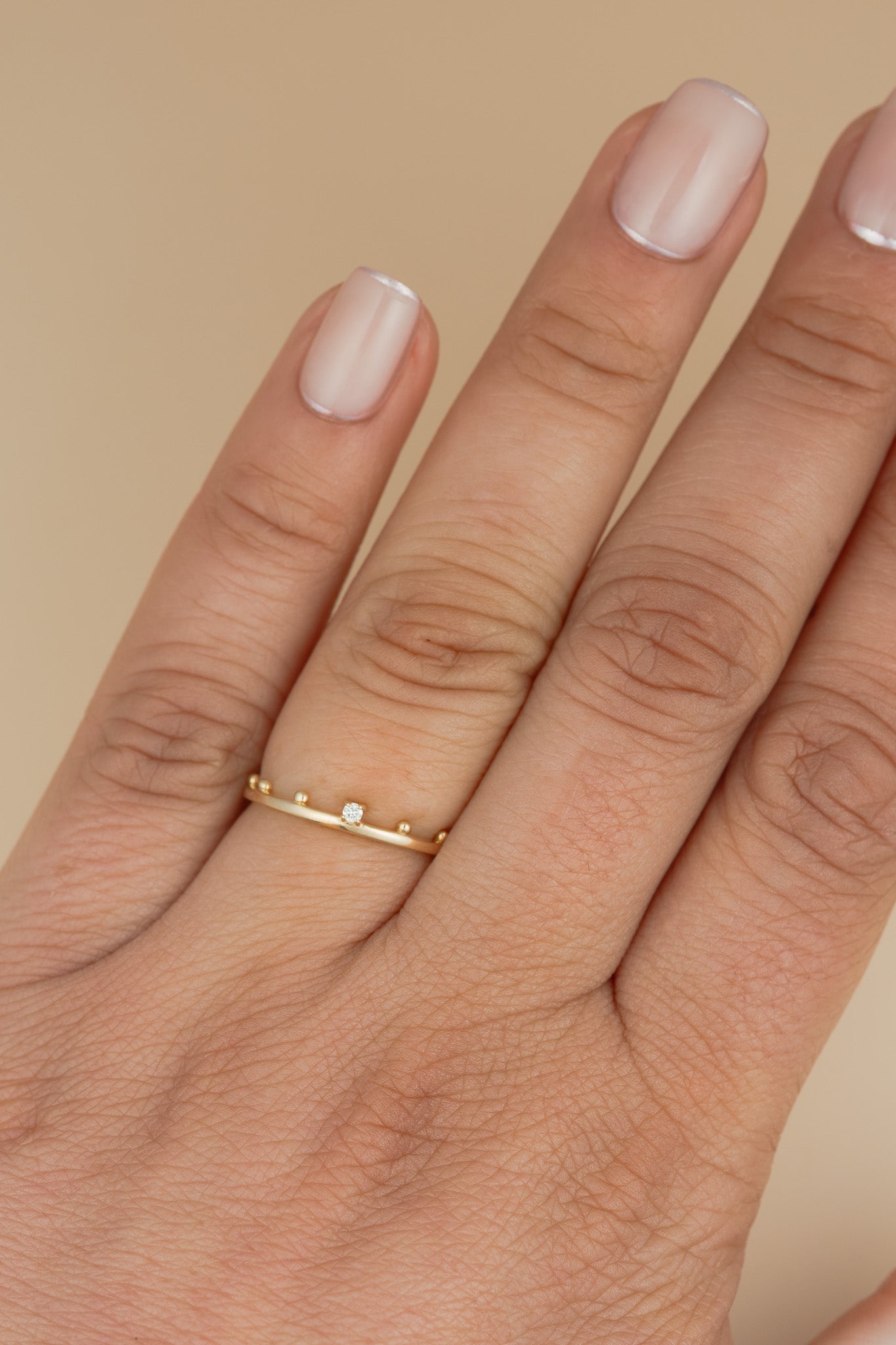Diamond Rosary Ring - Cadena Collective