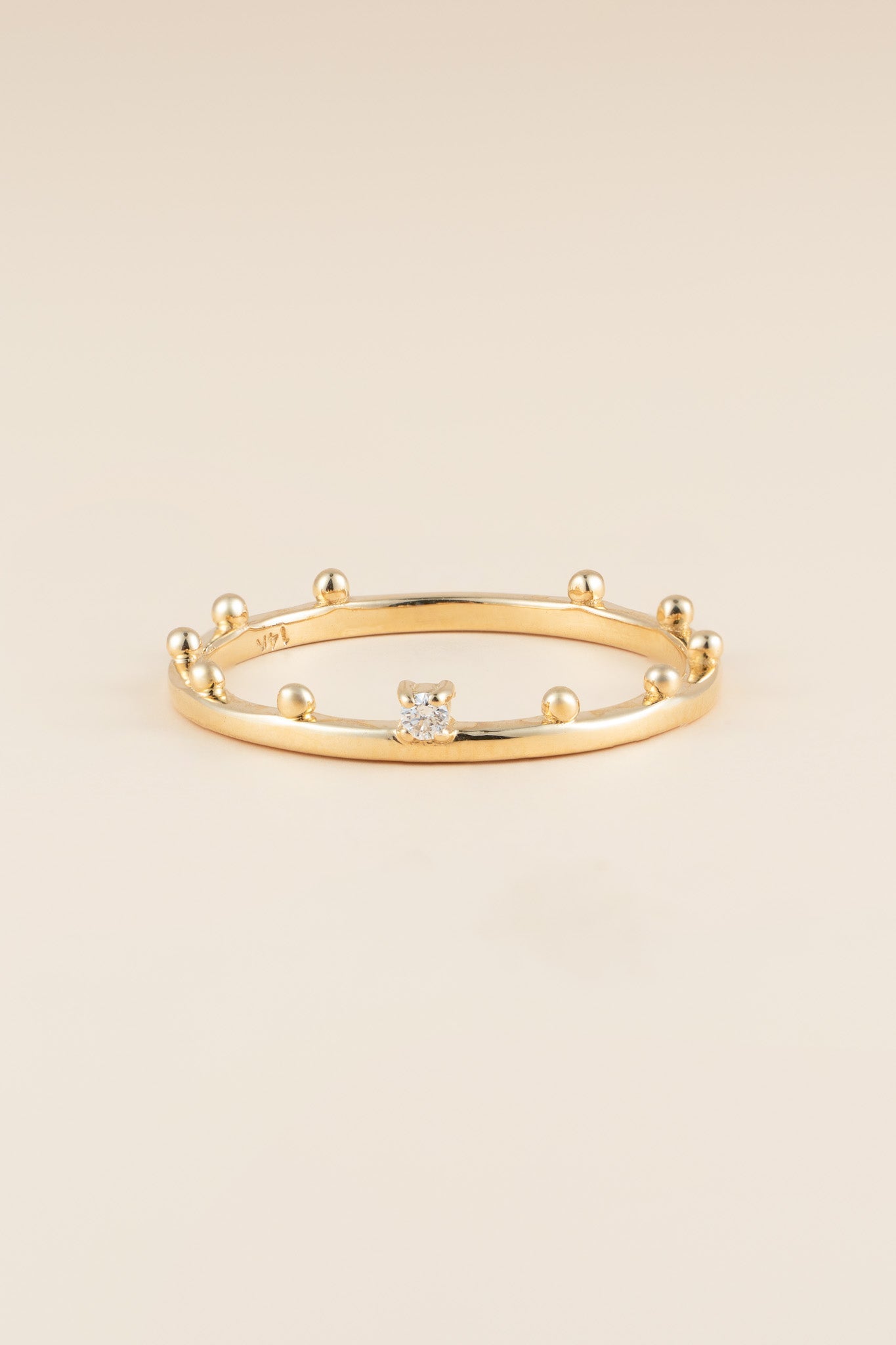 Diamond Rosary Ring - Cadena Collective