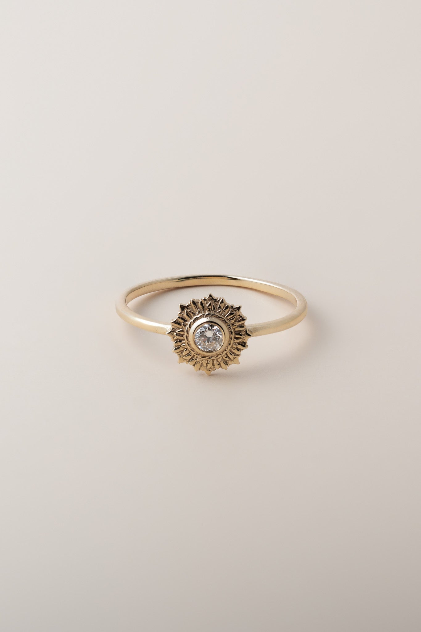 Diamond Starburst 14K Ring - Cadena Collective