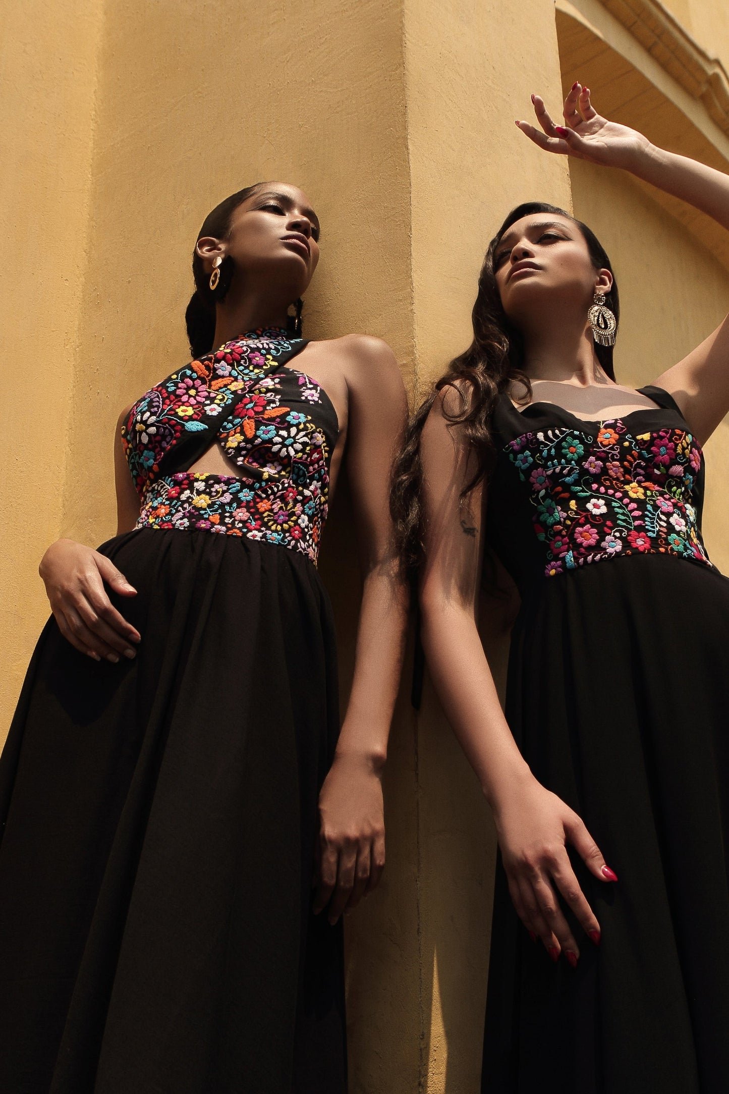 Flora Flora Dress - Cadena Collective