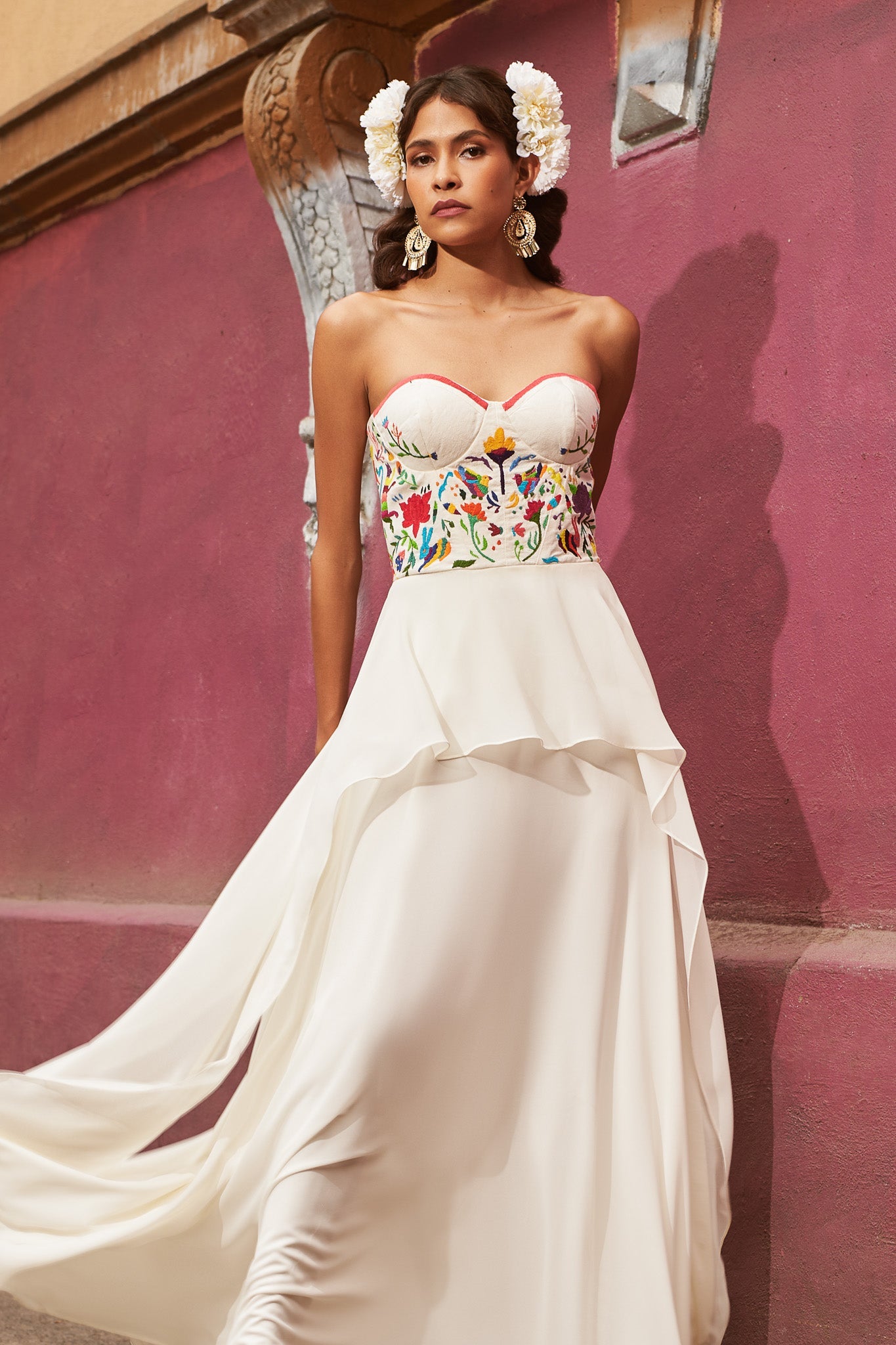 Ivory Flower Comb - Cadena Collective