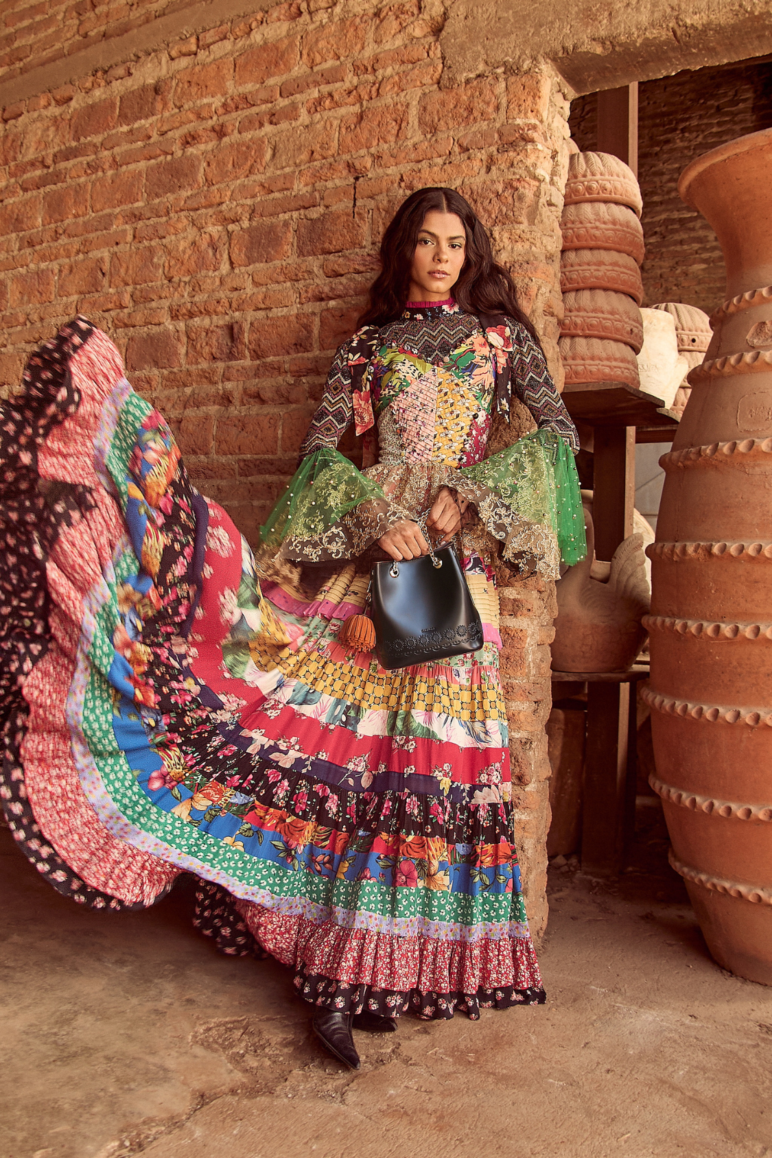 La Maceta Bucket Bag - Black - Cadena Collective