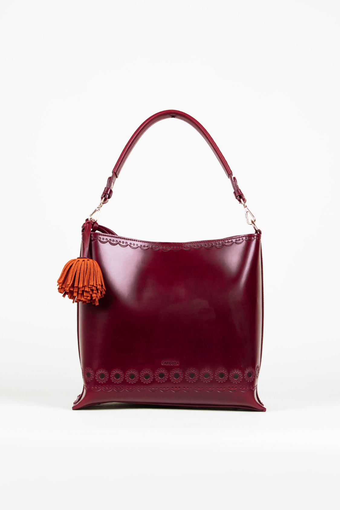 La Maceta Handbag - Red - Cadena Collective