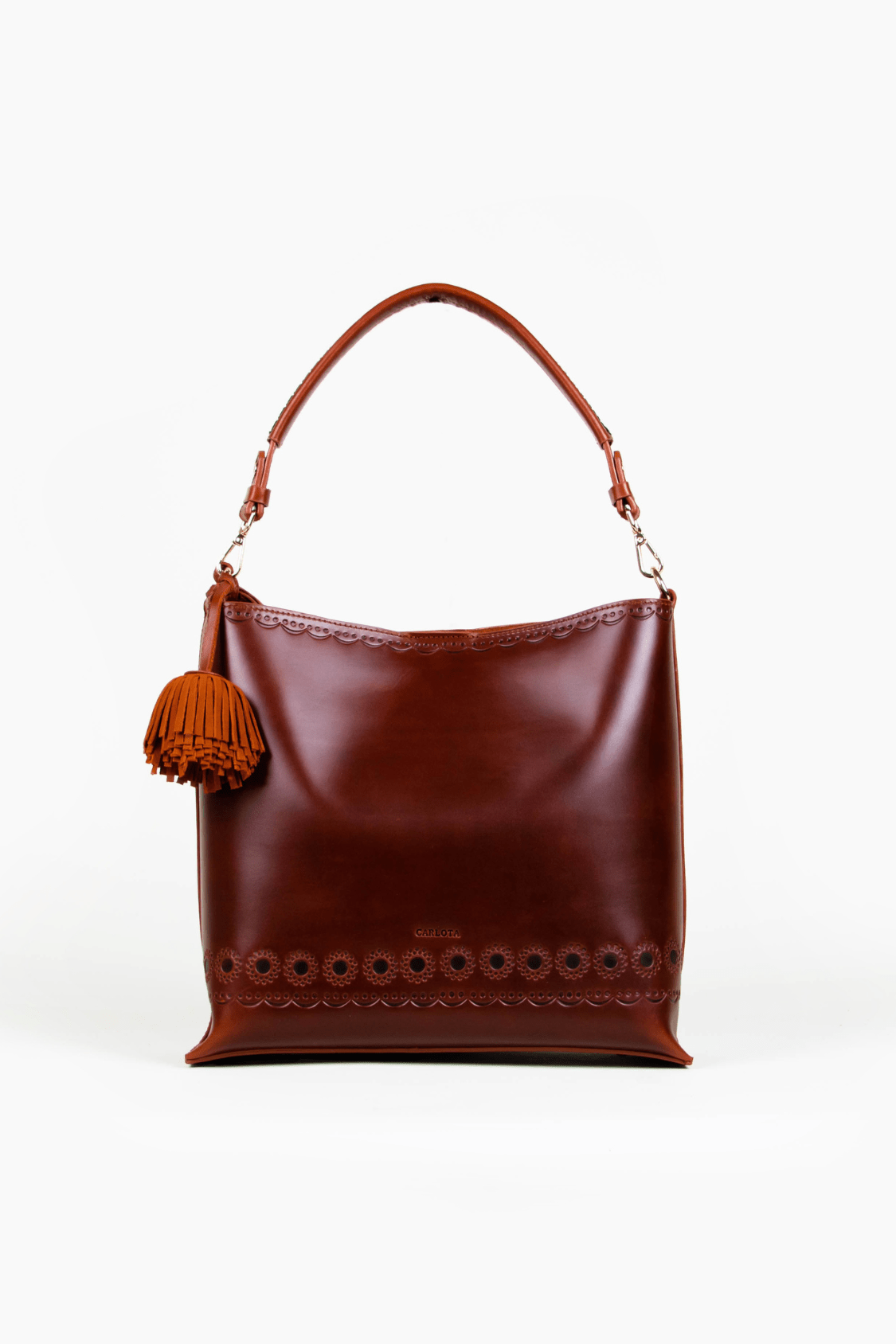 La Maceta Handbag - Rust - Cadena Collective