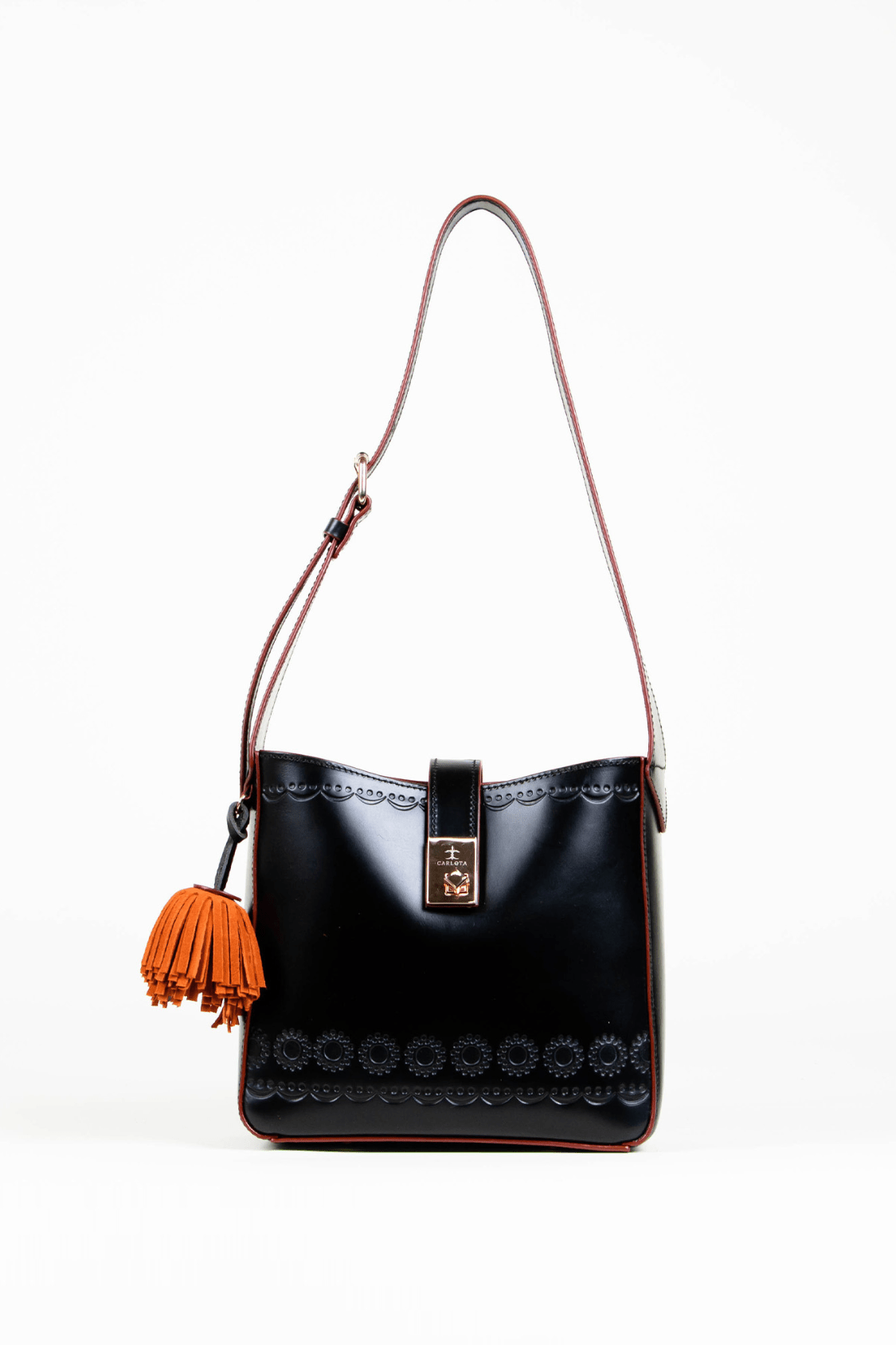 La Maceta Shoulder Bag - Black - Cadena Collective