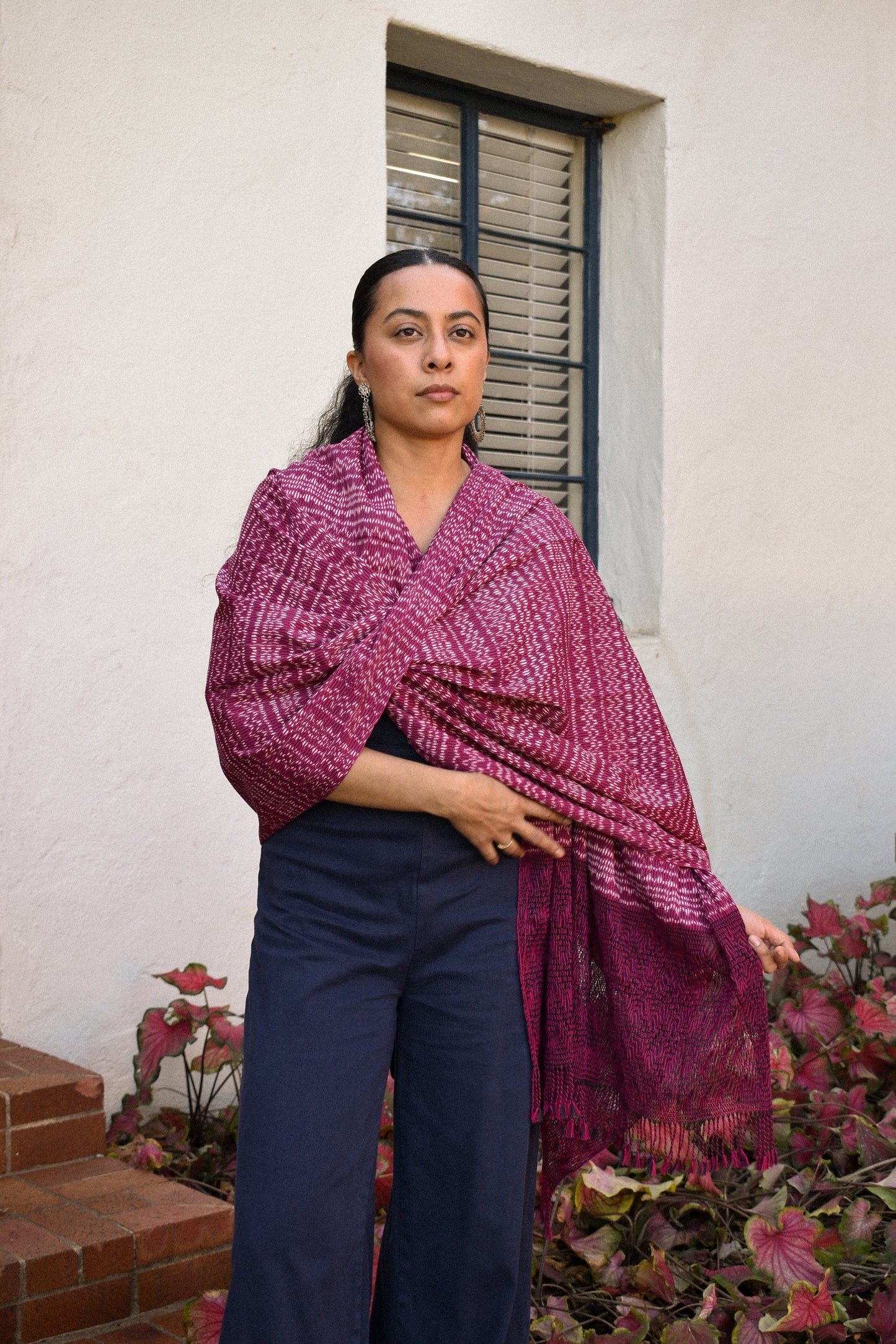 Large Rebozo - Bugambilia - Cadena Collective