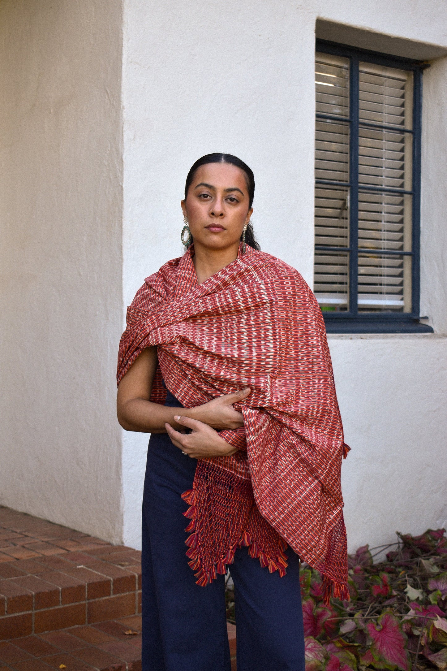 Large Rebozo - Clay - Cadena Collective