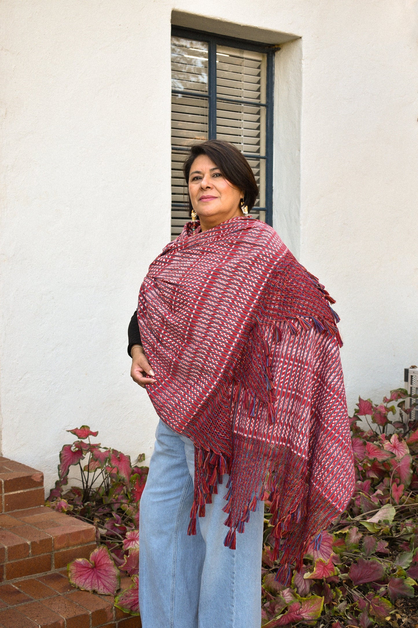 Large Rebozo - Ladrillo - Cadena Collective