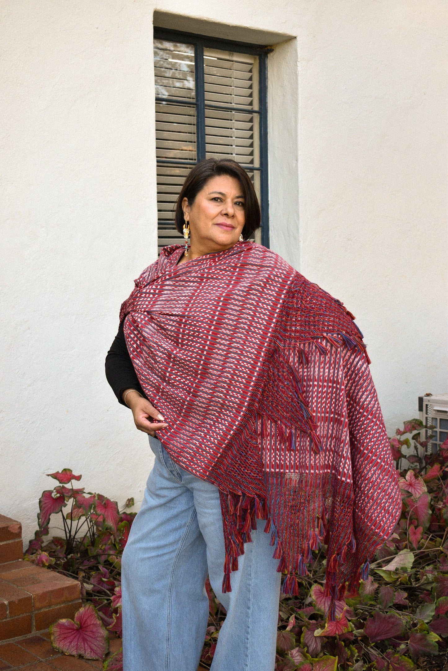 Large Rebozo - Ladrillo - Cadena Collective