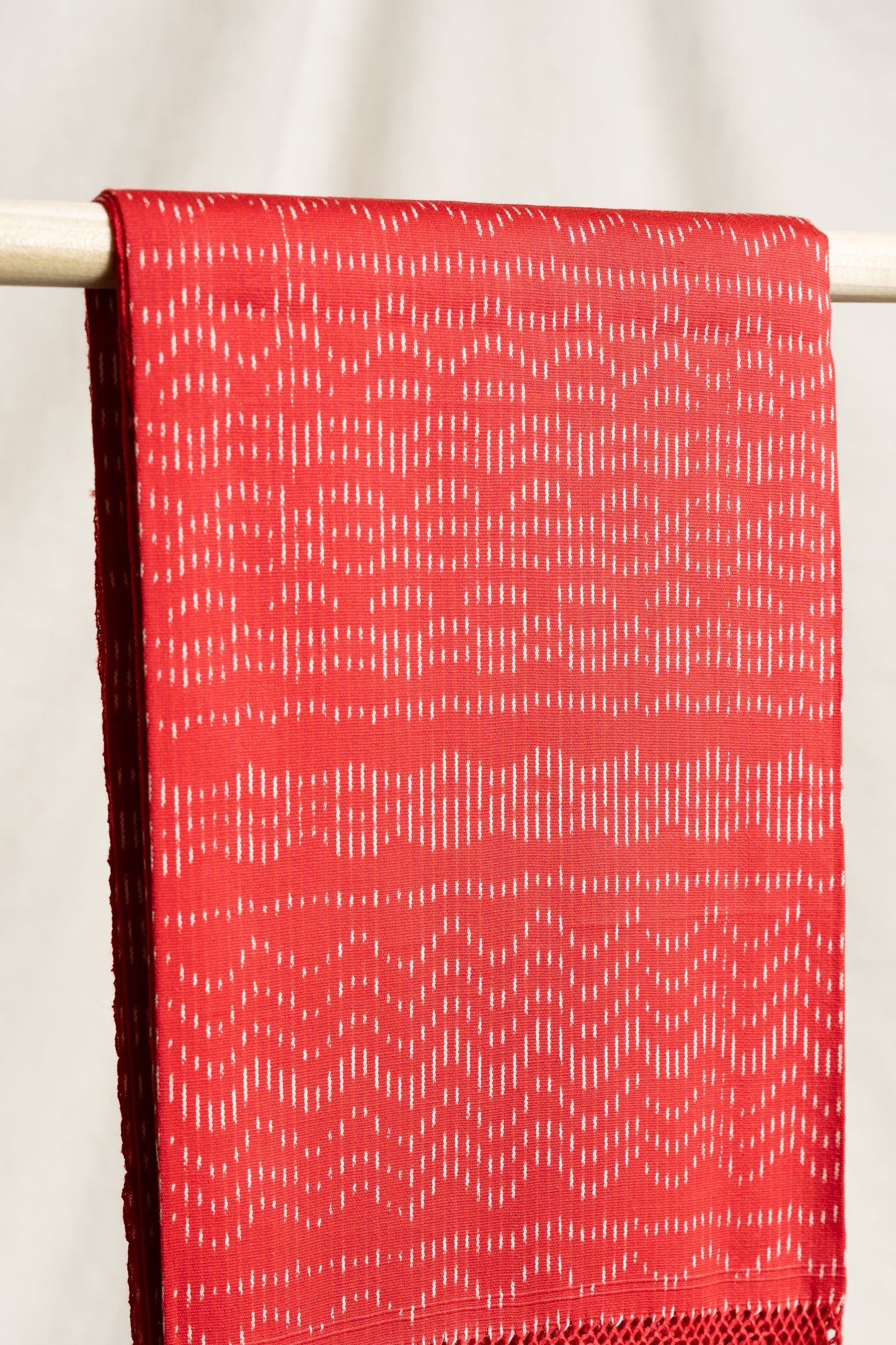 Large Rebozo - Red - Cadena Collective