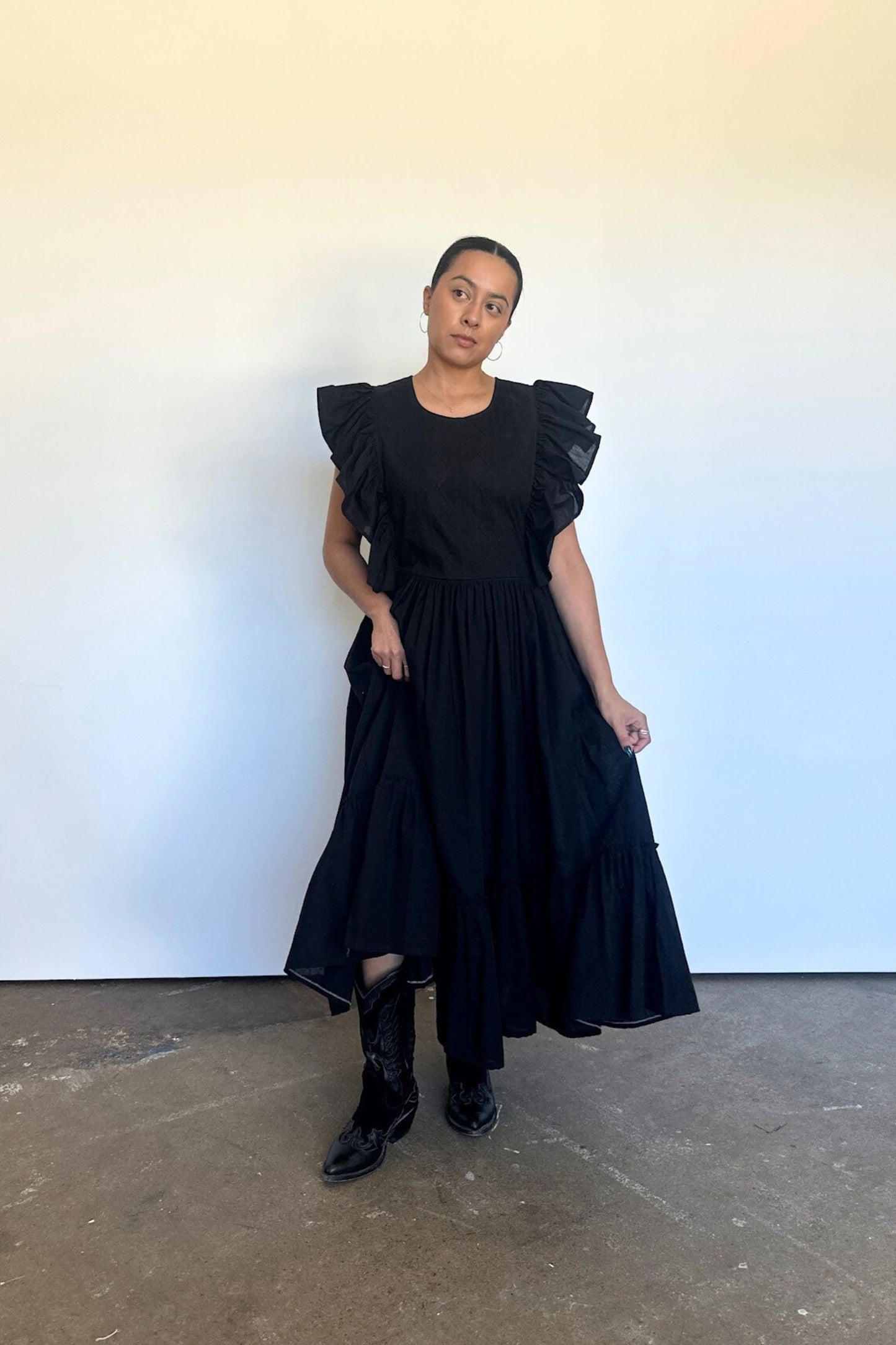 Mariposa Midi Dress - Cadena Collective