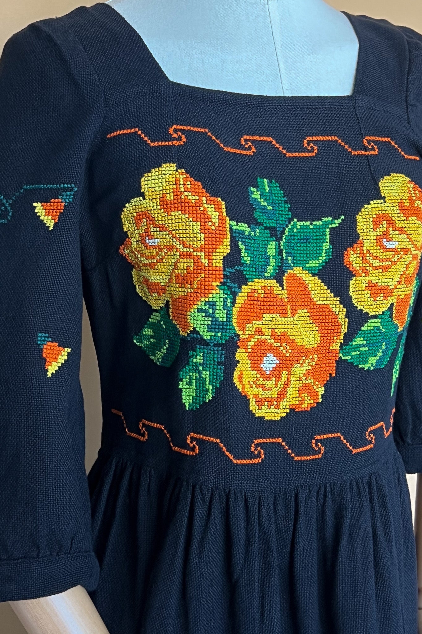 Midi Obdulia Dress - Cadena Collective