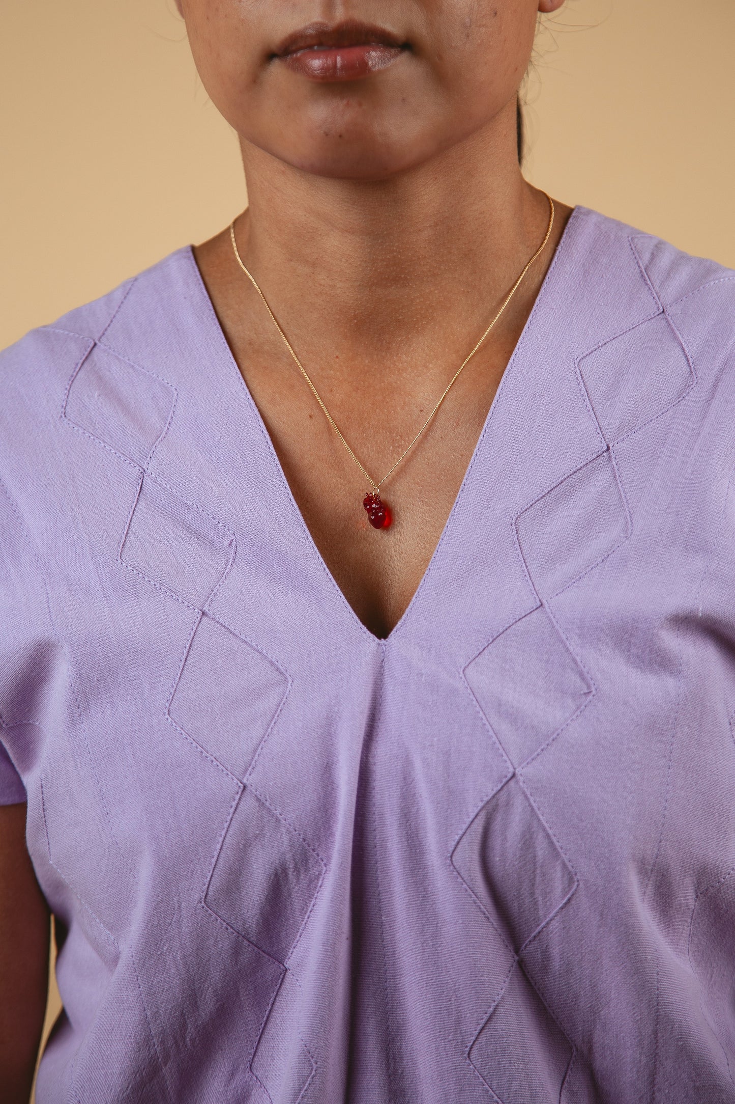 Mini Corazón Necklace - Cadena Collective