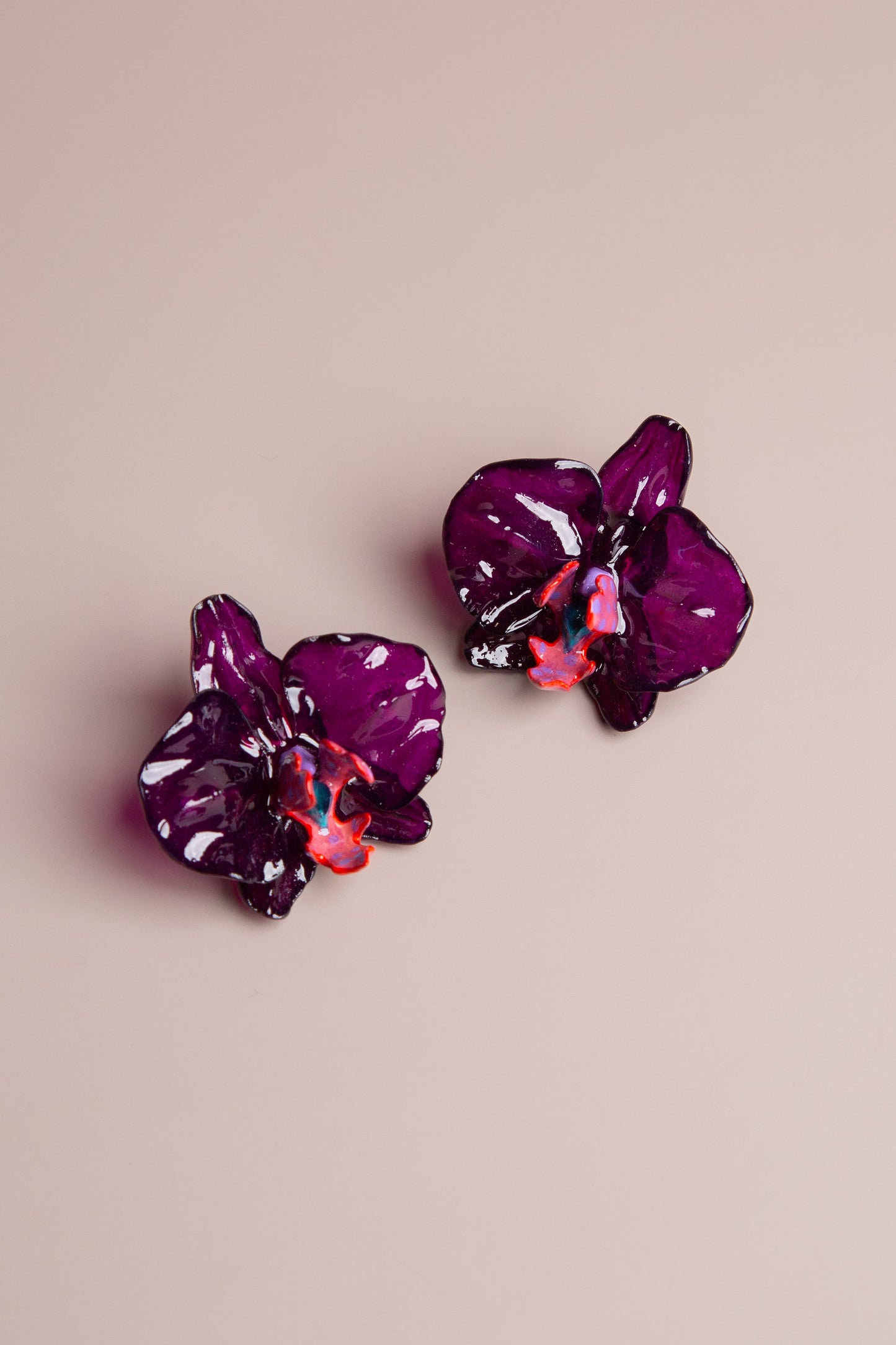 Orchid Earrings - Cadena Collective