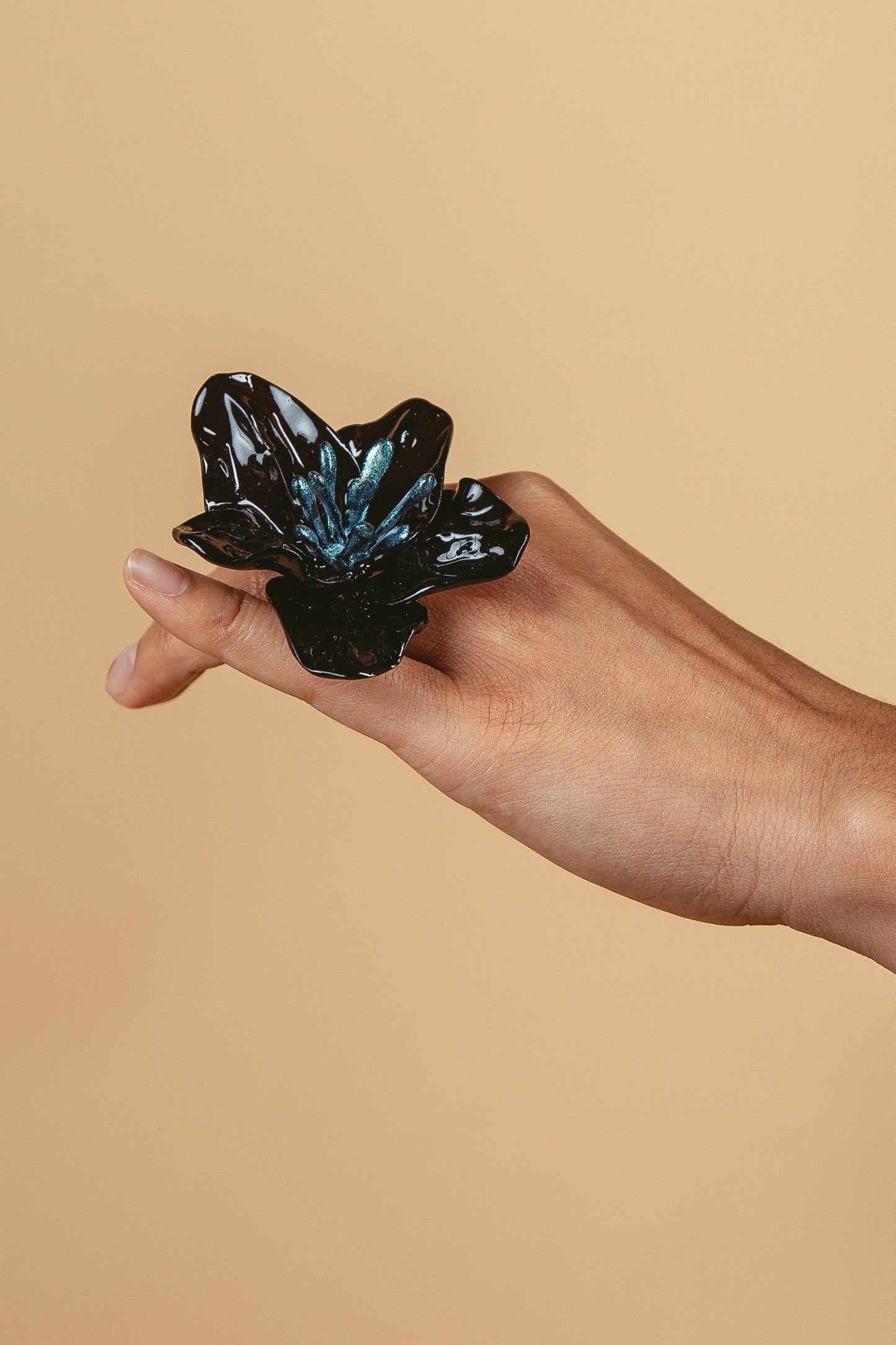 Orchid Oversize Ring - Cadena Collective