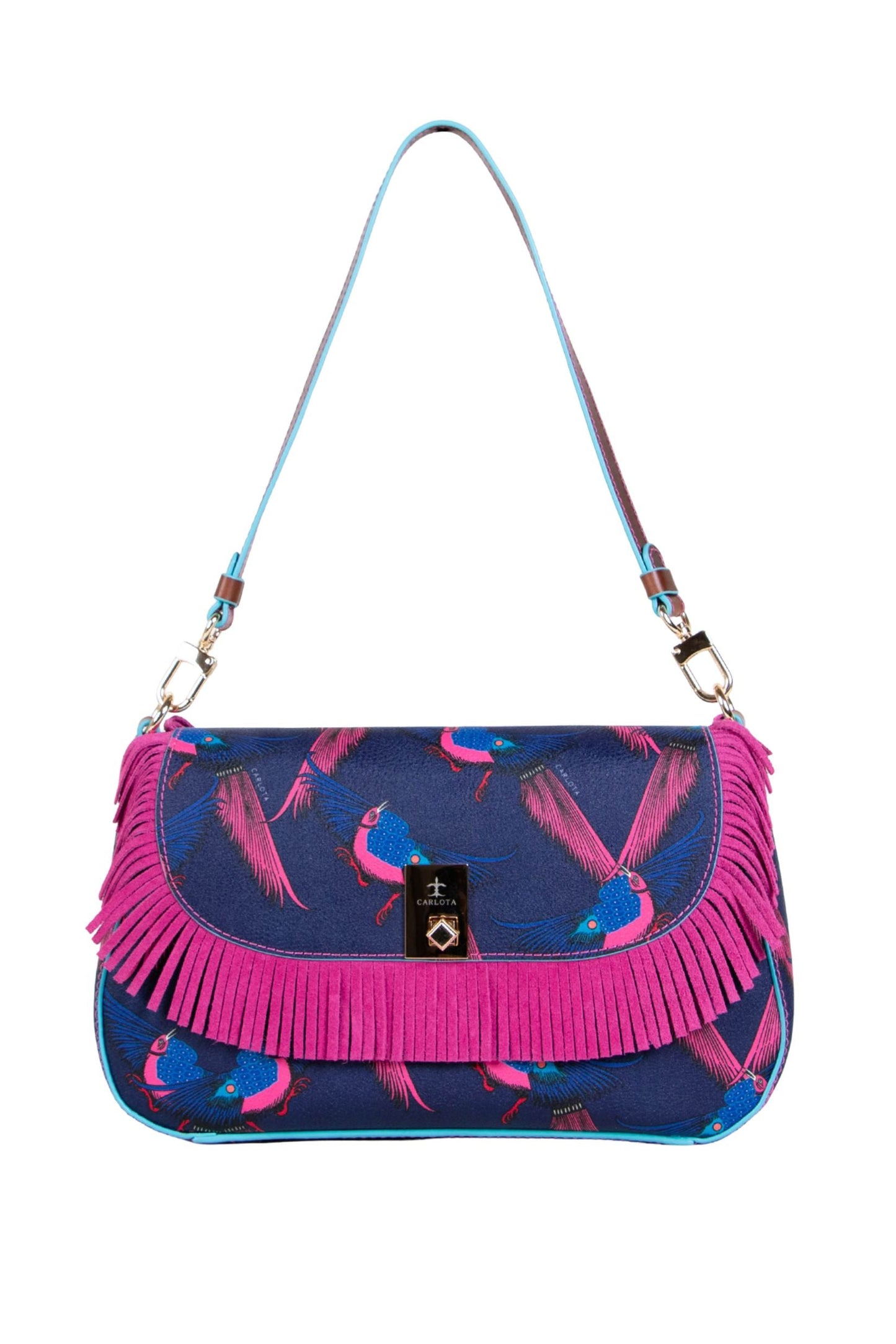 Pájaro Baguette Shoulder Bag - Cadena Collective
