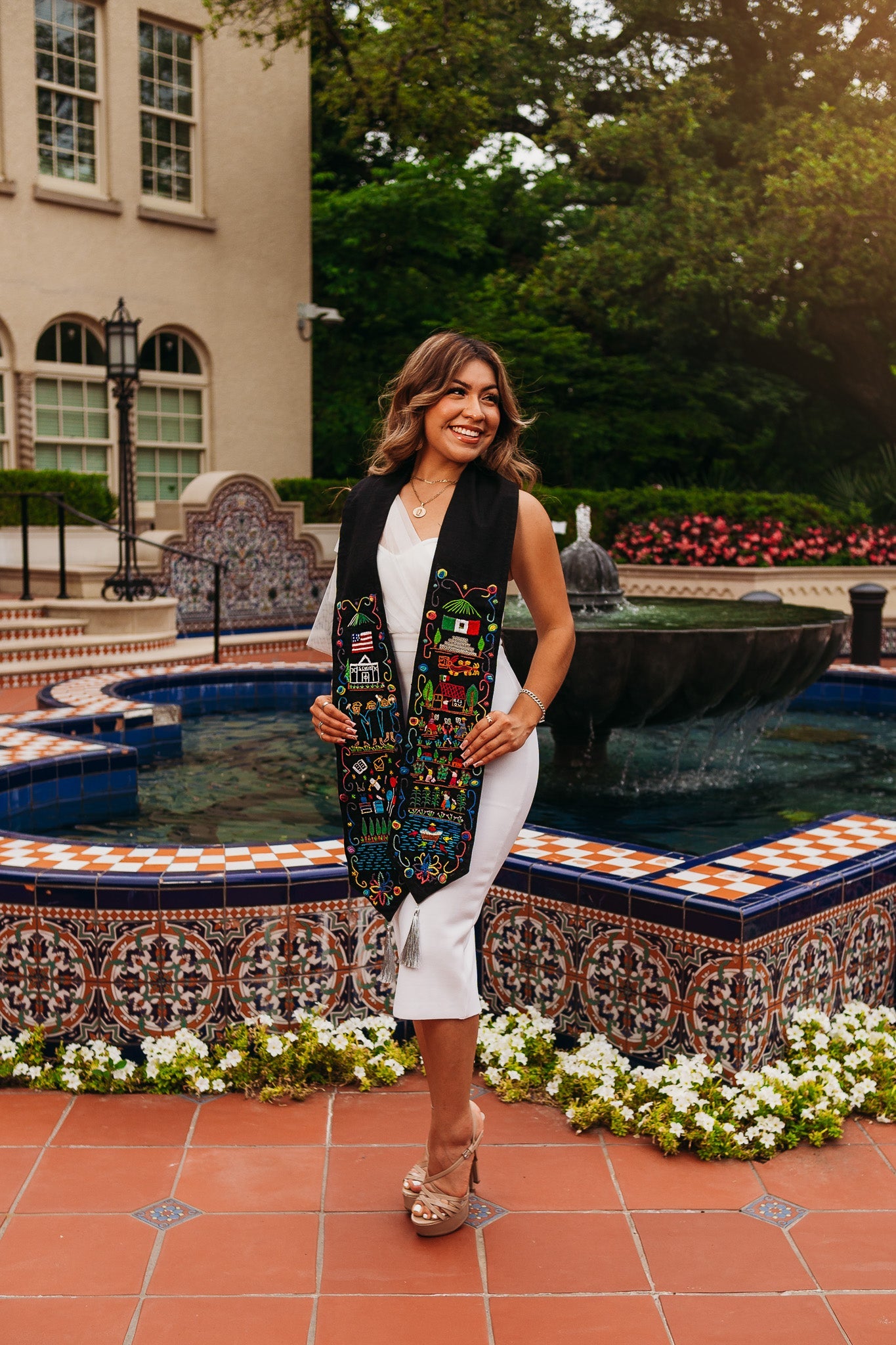 Personalized Graduation Stole - Cadena Collective