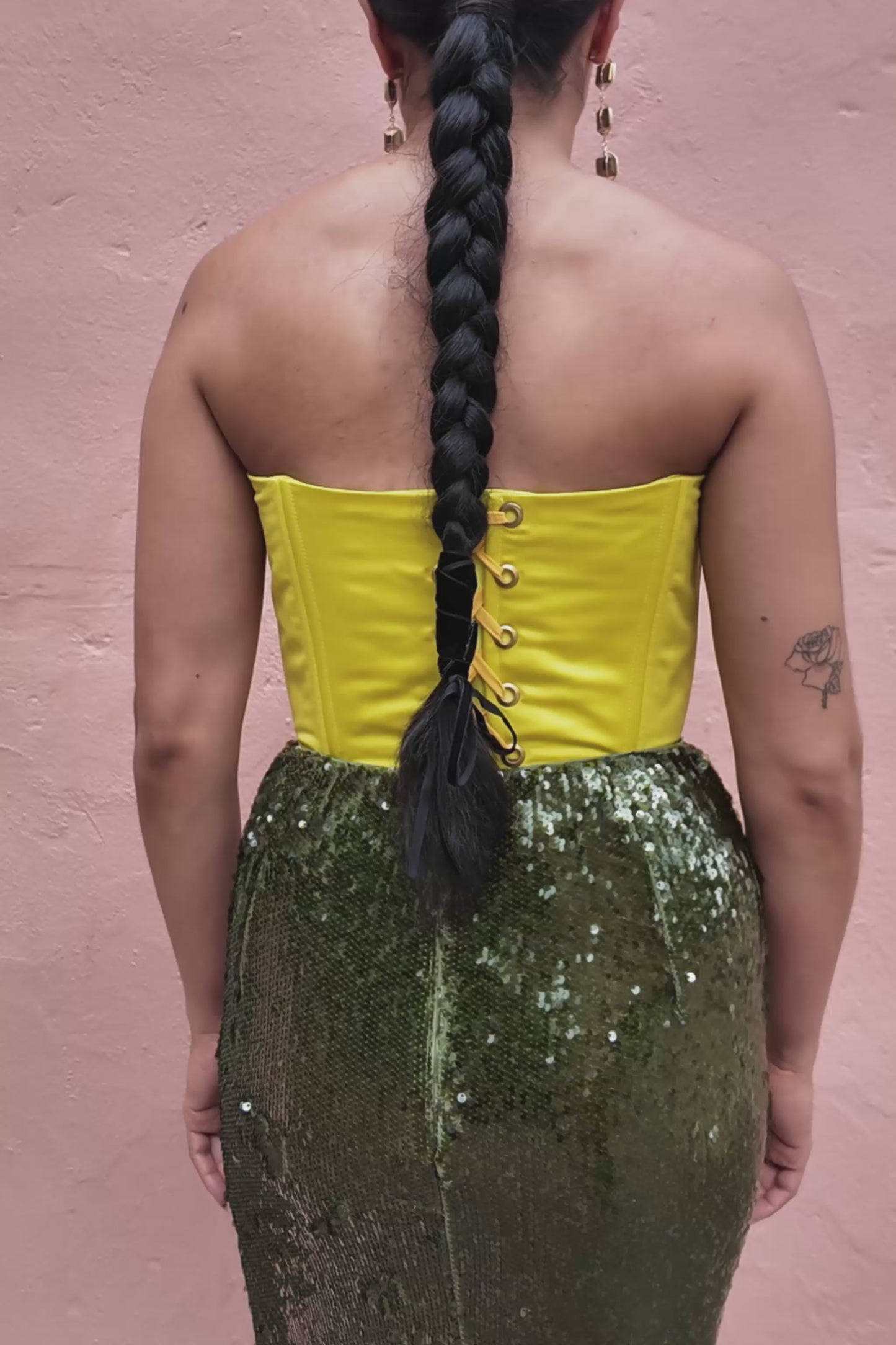 Lemon & Roses Corset