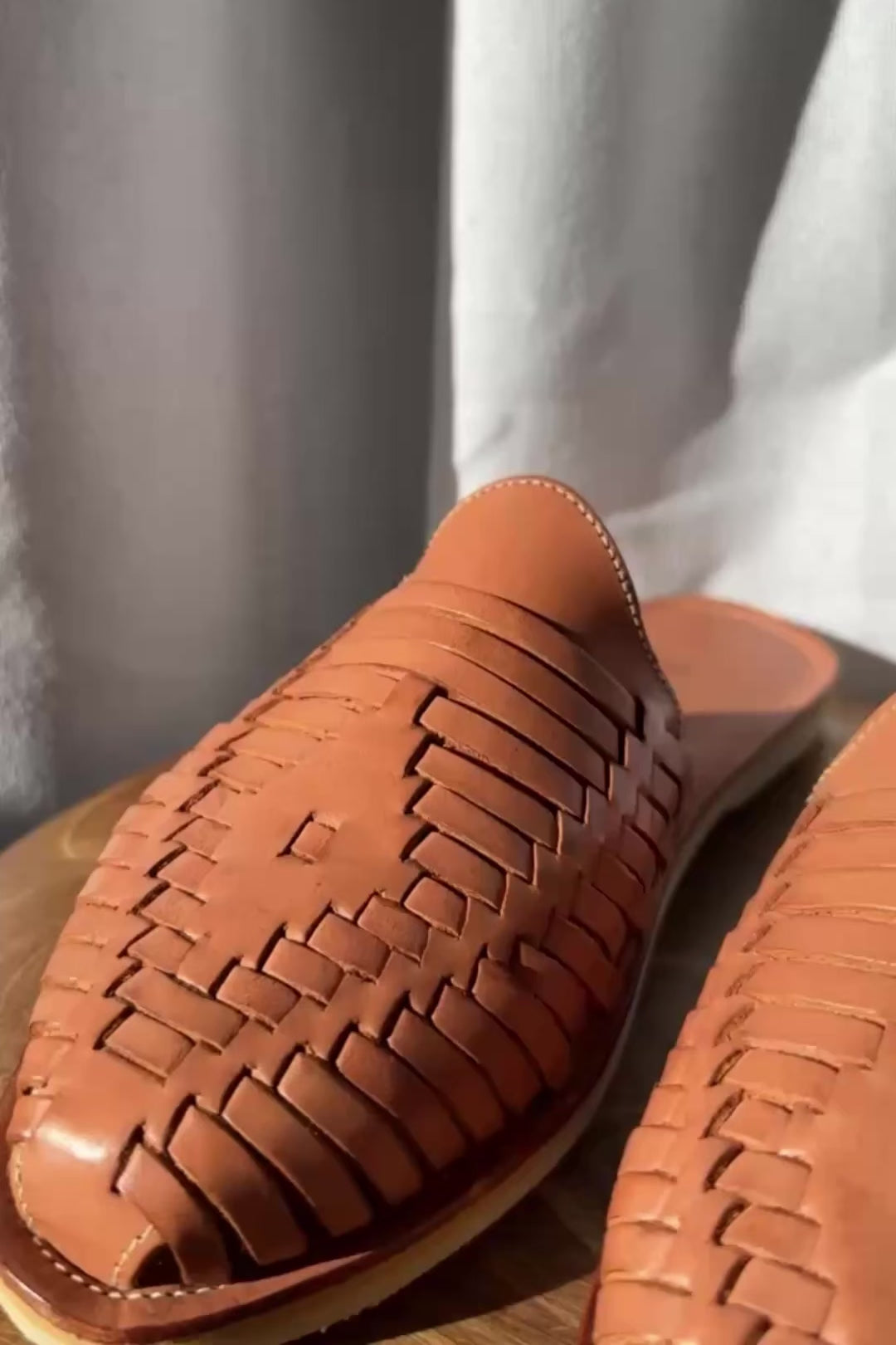 women's huarache mules