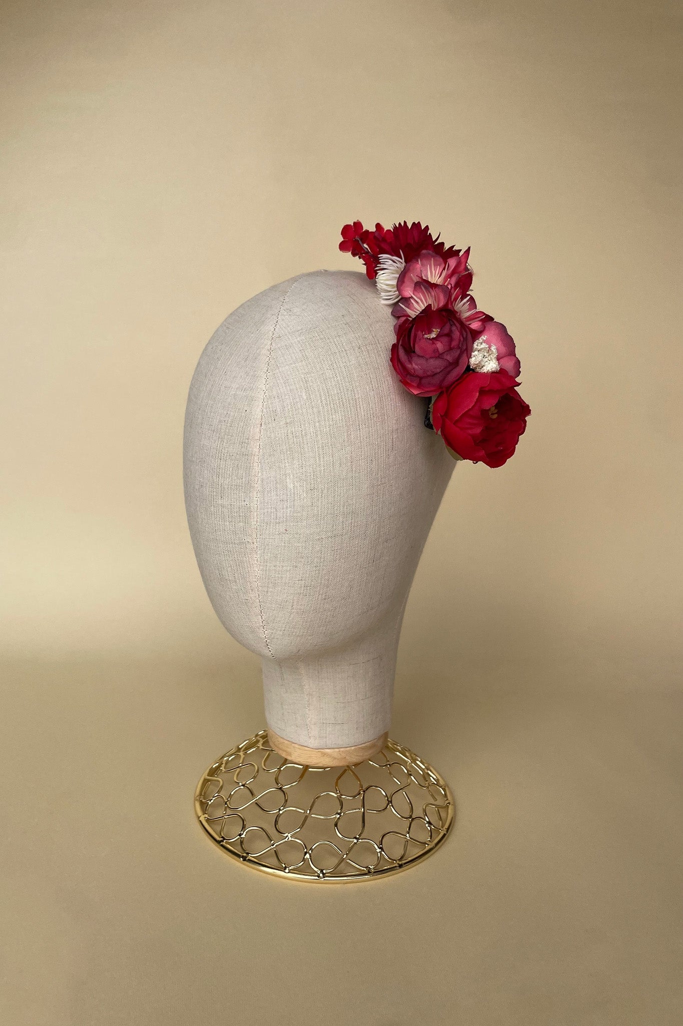 Red Flower Comb - Cadena Collective