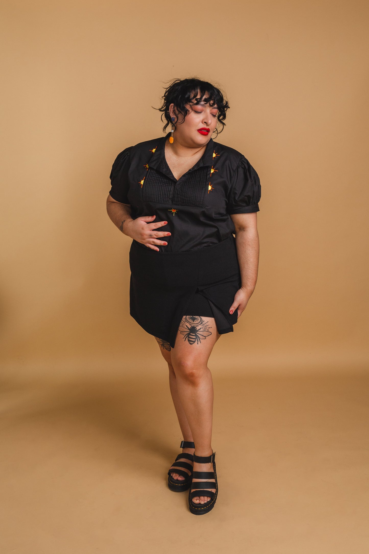 Revolución Top - Black - Cadena Collective