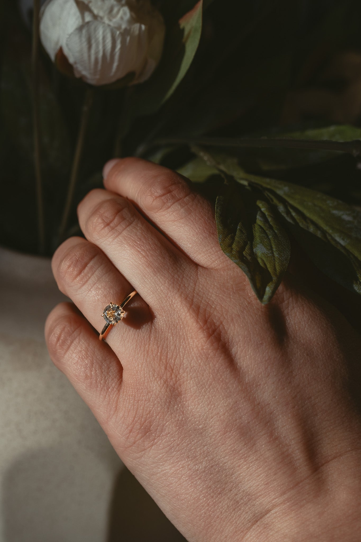 Round Diamond Solitaire Ring - Cadena Collective