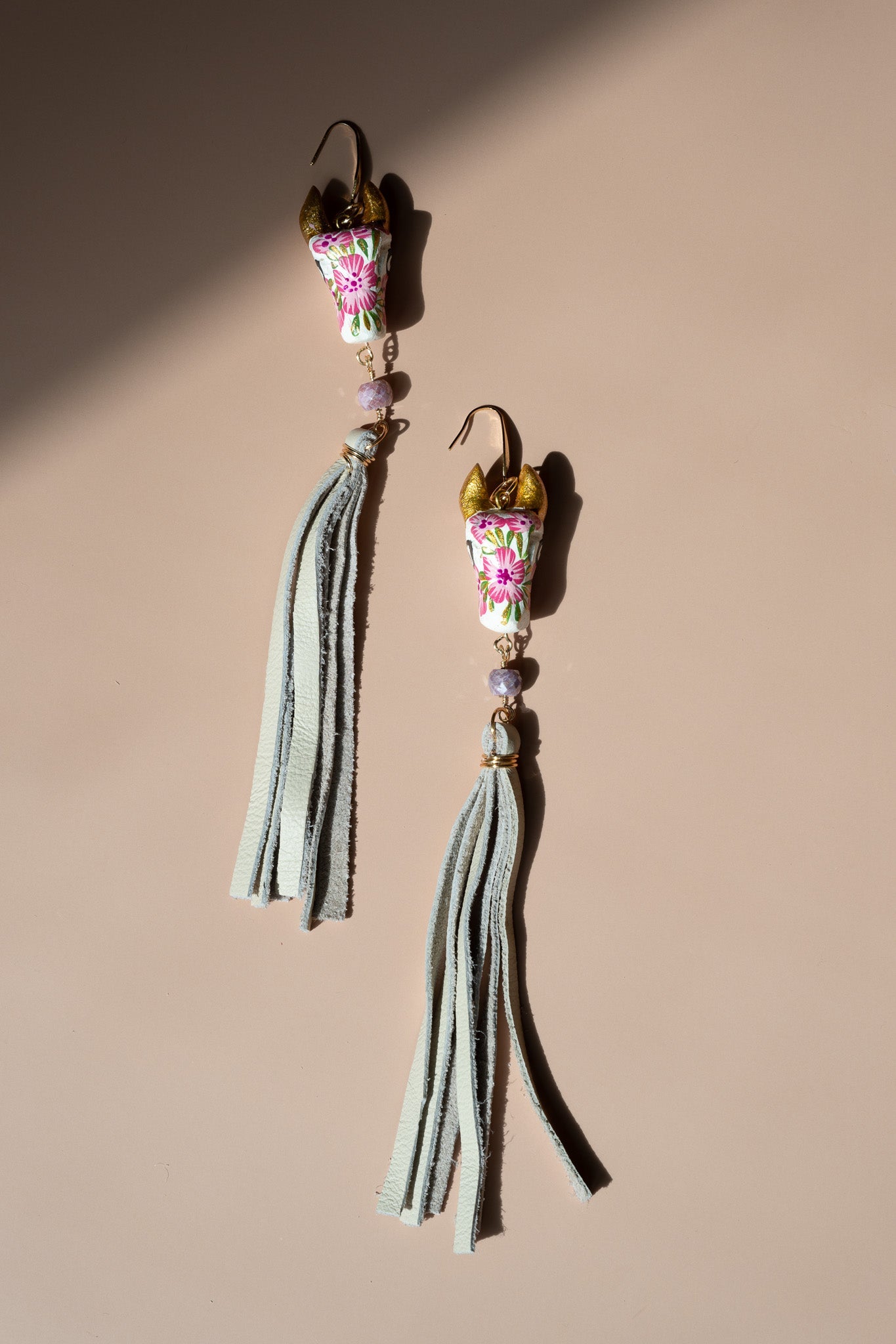Toro Copal Earrings - White - Cadena Collective