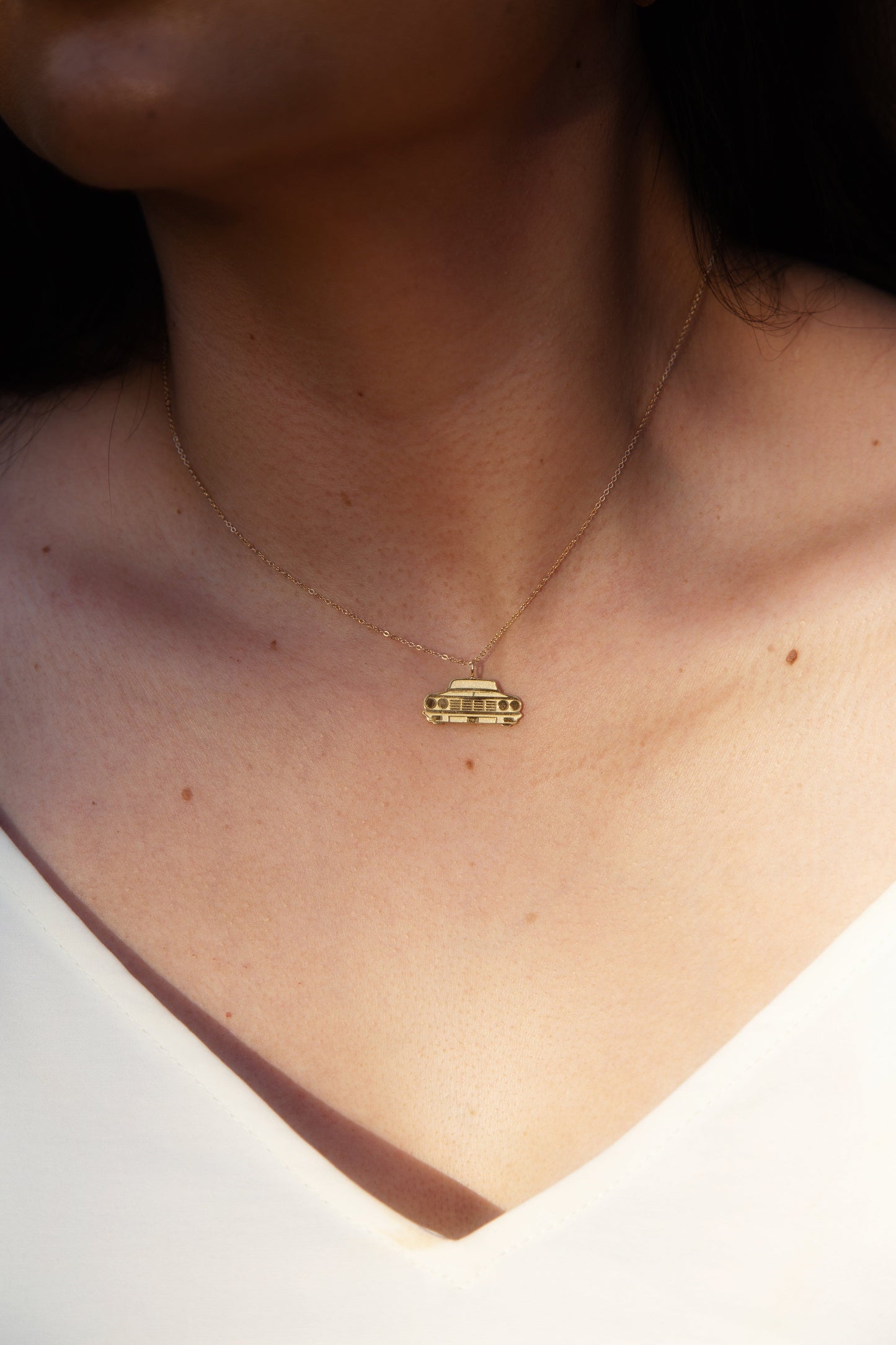14K Lowrider Necklace - Cadena Collective
