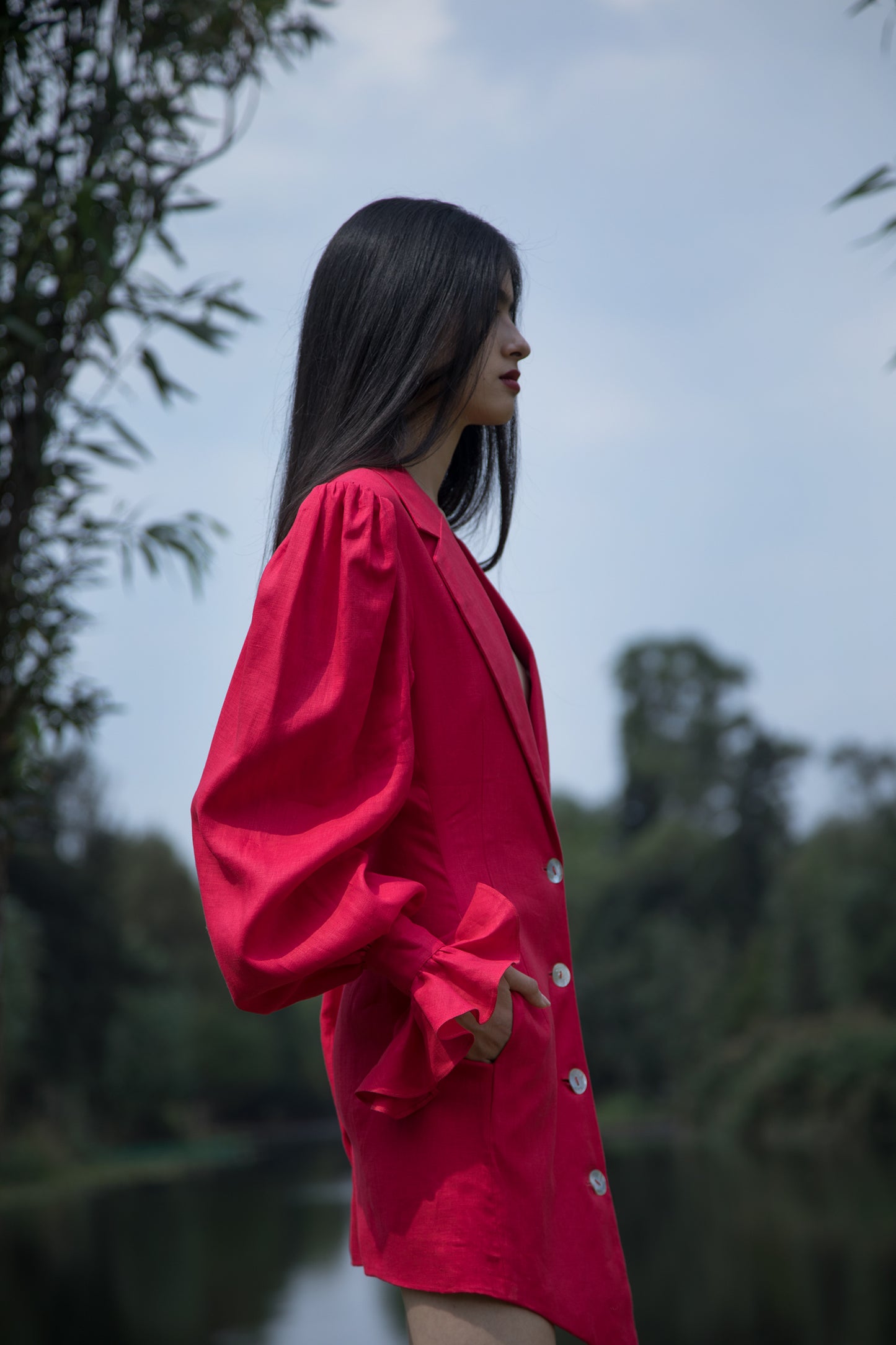 Selena Rojo Dress