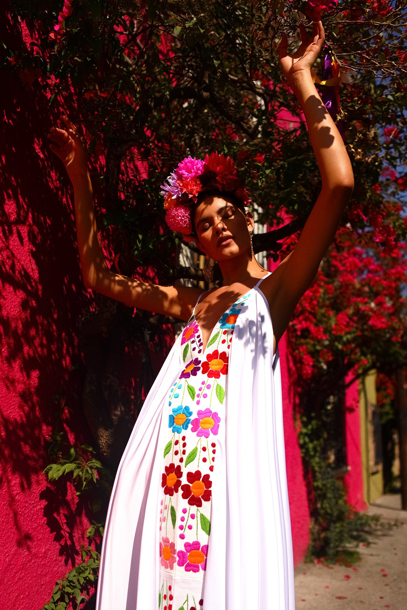 Pink silk wedding dress hot sale