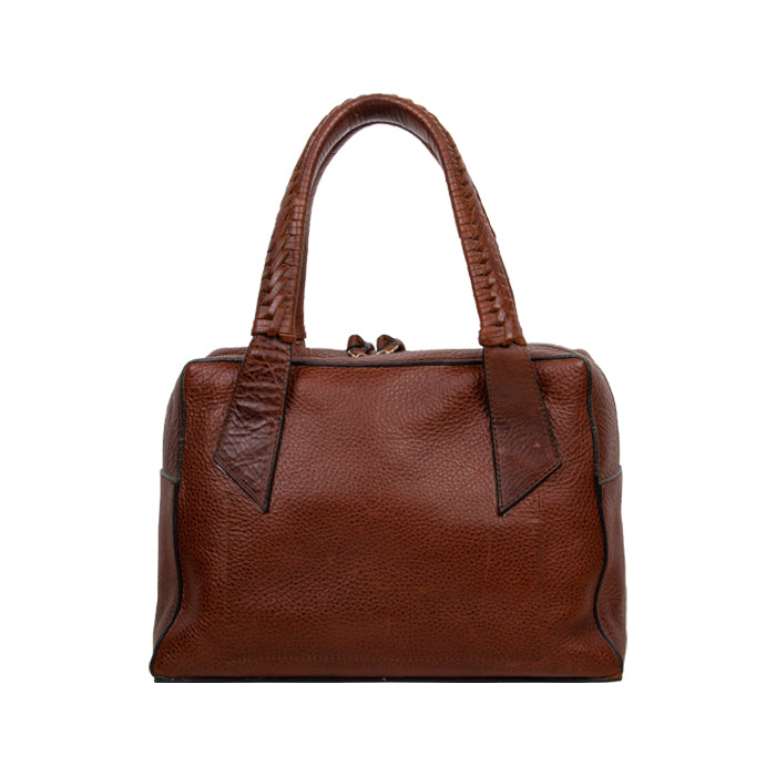 Origenes Cafe Mexican Leather Satchel