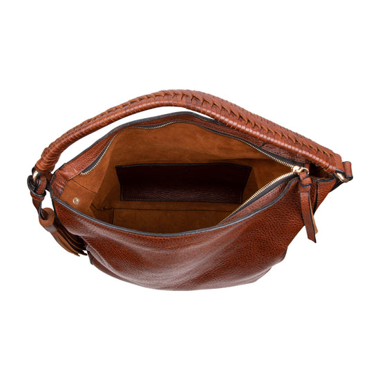 Origenes Cafe Mexican Leather Hobo