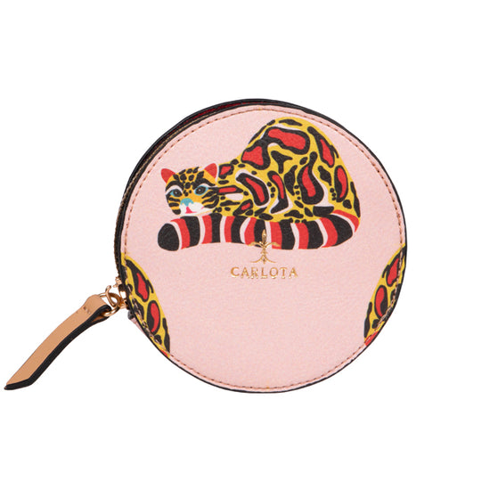 Ocelote Leather Coin Purse