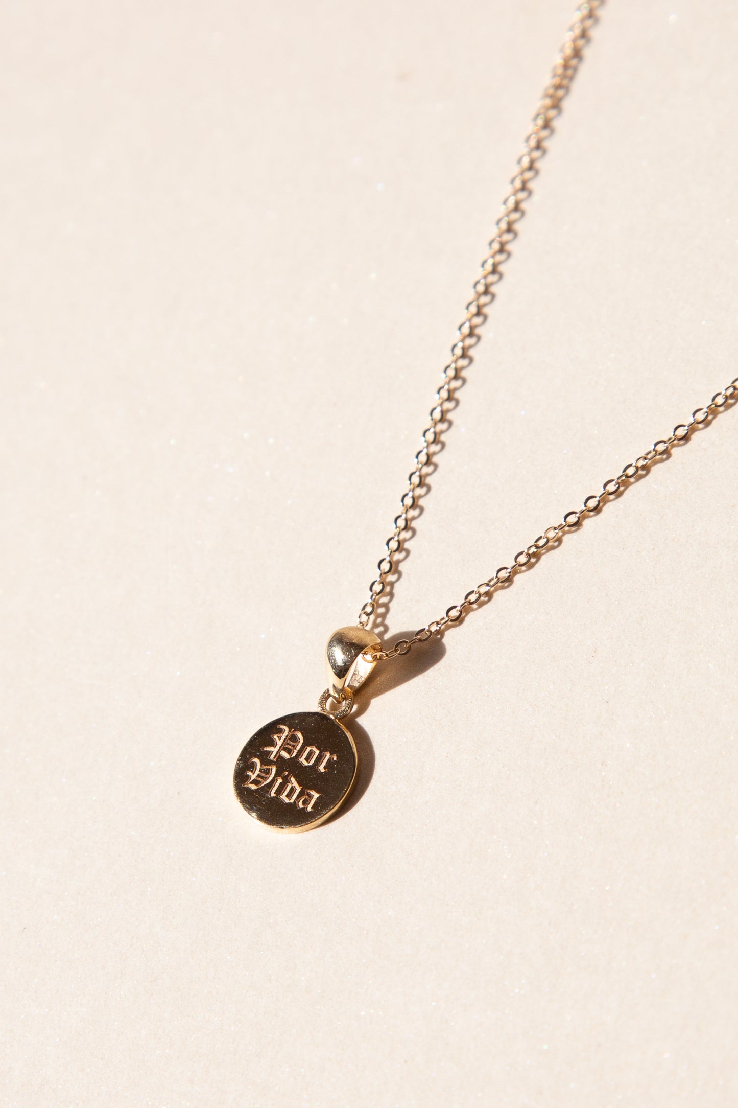 Por Vida 14K Necklace