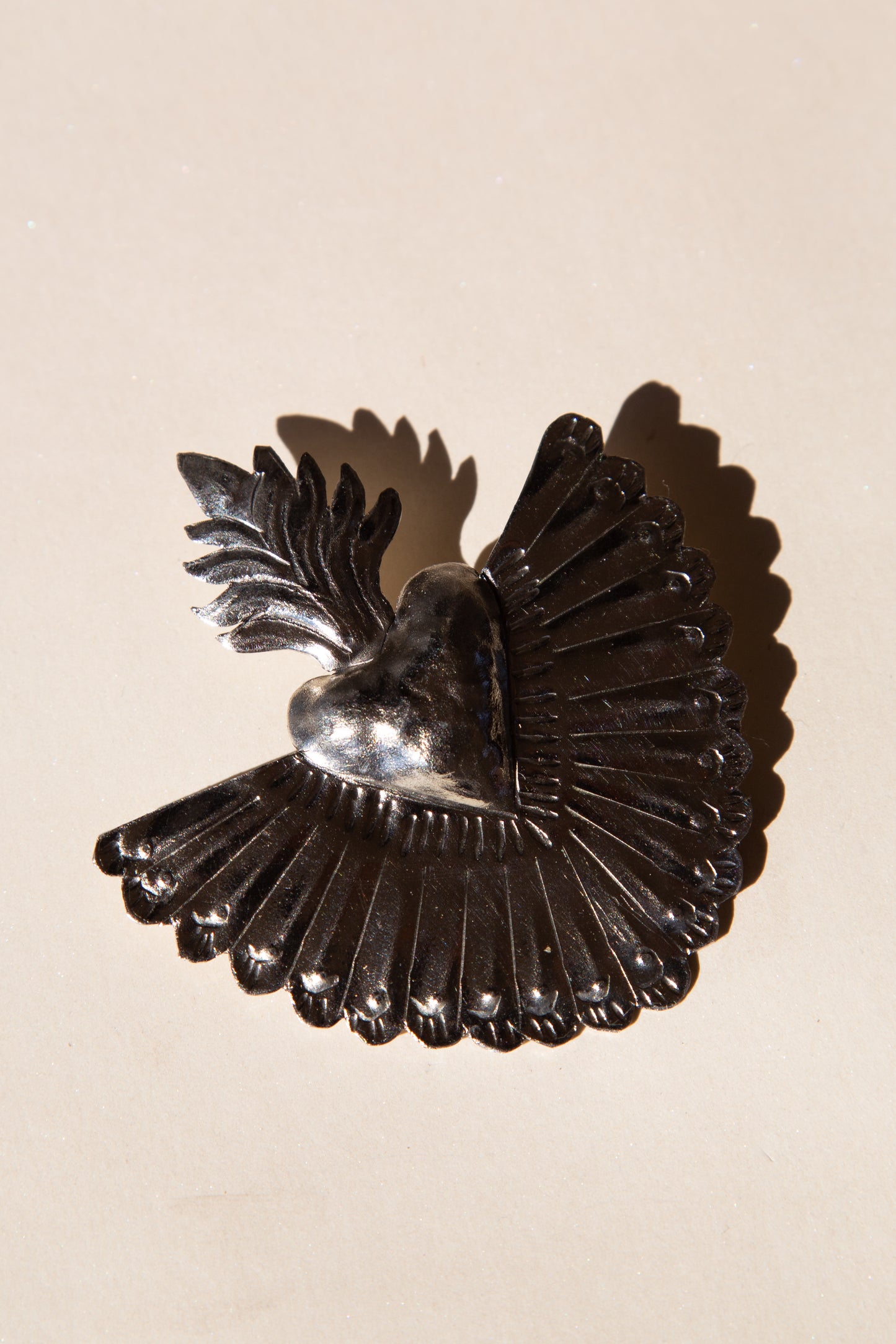 Rayos y Corazon Earrings