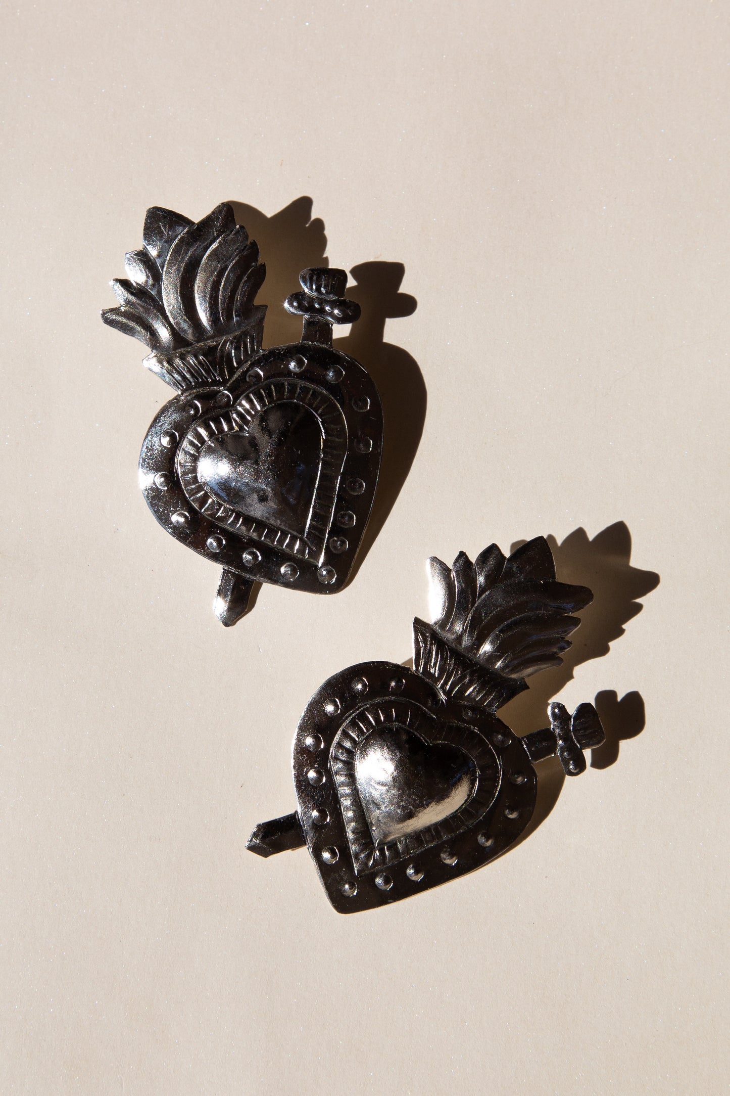 Espada y Corazon Earrings