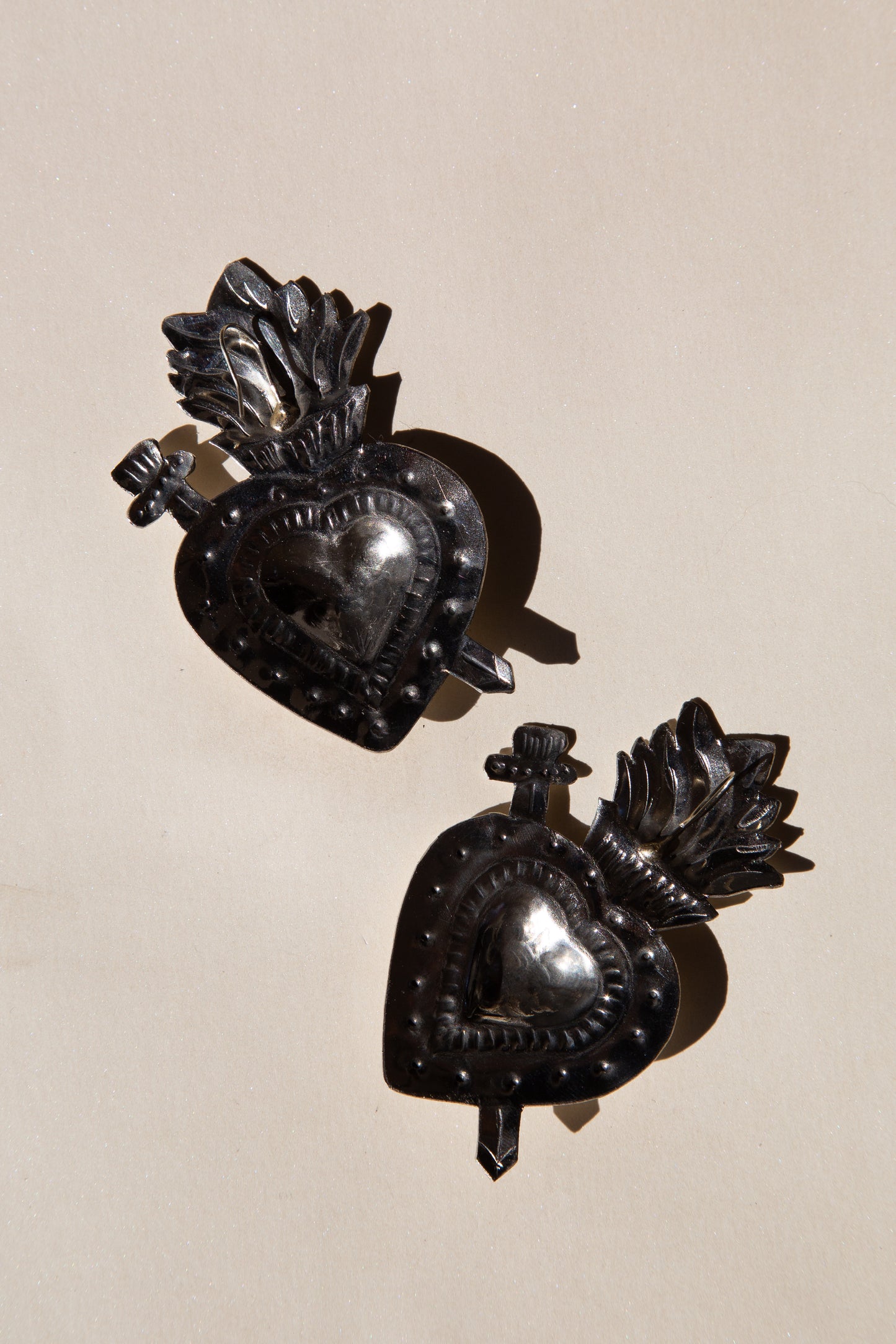 Espada y Corazon Earrings