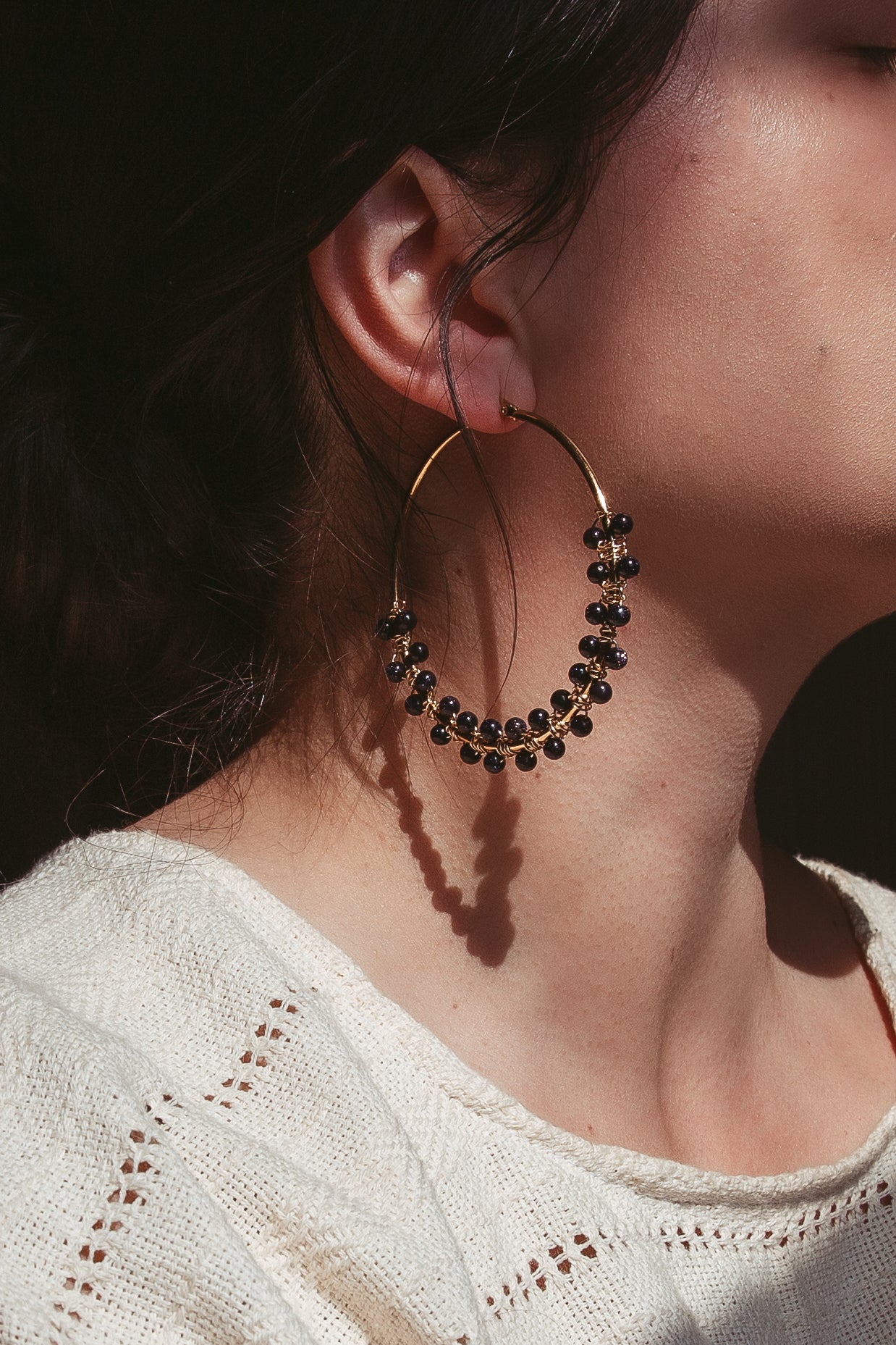 Eva Hoop Earrings