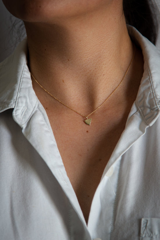 14K Mini Origin 'Nicaragua' Necklace