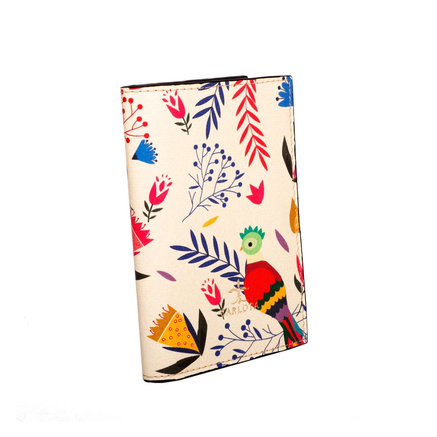 Quetzal Mexican Leather Passport Holder