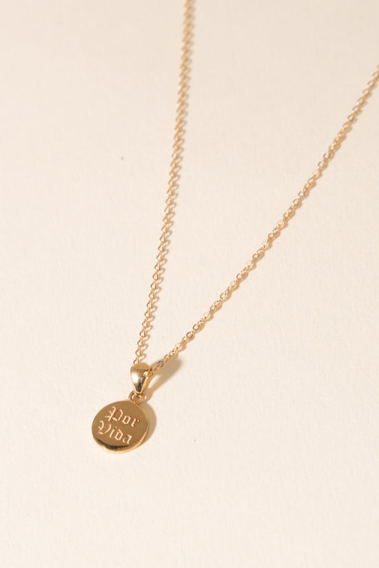 Por Vida 14K Necklace