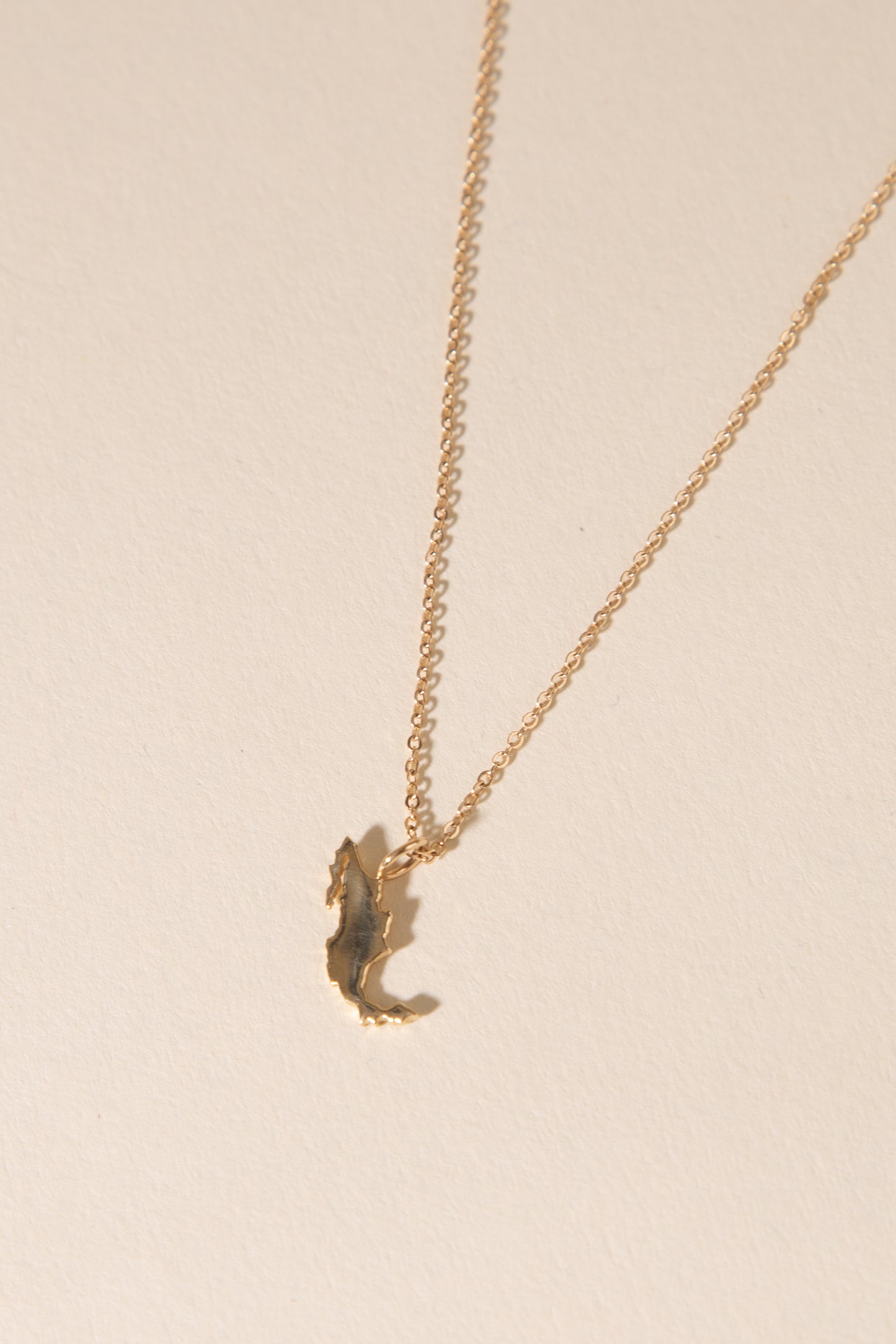 14K Mini Origin 'México' Necklace
