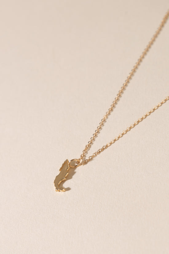 14K Mini Origin 'México' Necklace